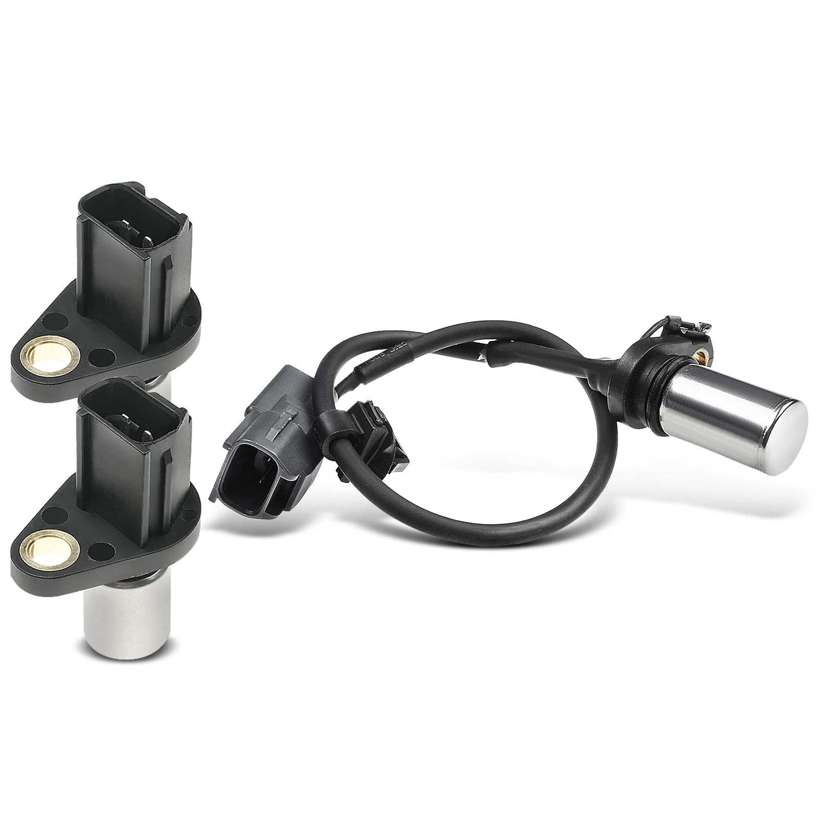 2 Pcs Camshaft & 1 Pc Crankshaft Position Sensor