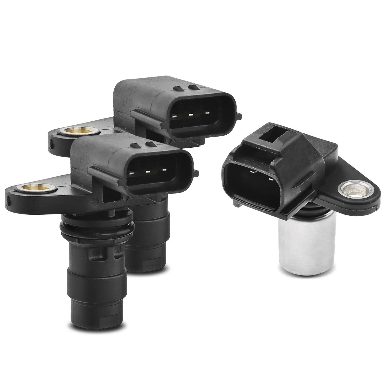 2 Pcs Camshaft & 1 Pc Crankshaft Position Sensor for 2002-2004 Volvo C70