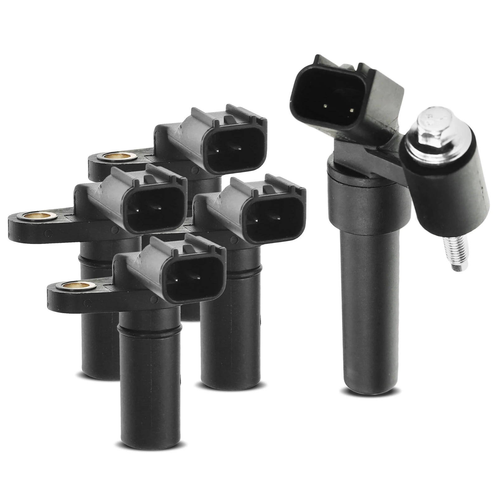 4 Pcs Camshaft & 1 Pc Crankshaft Position Sensor