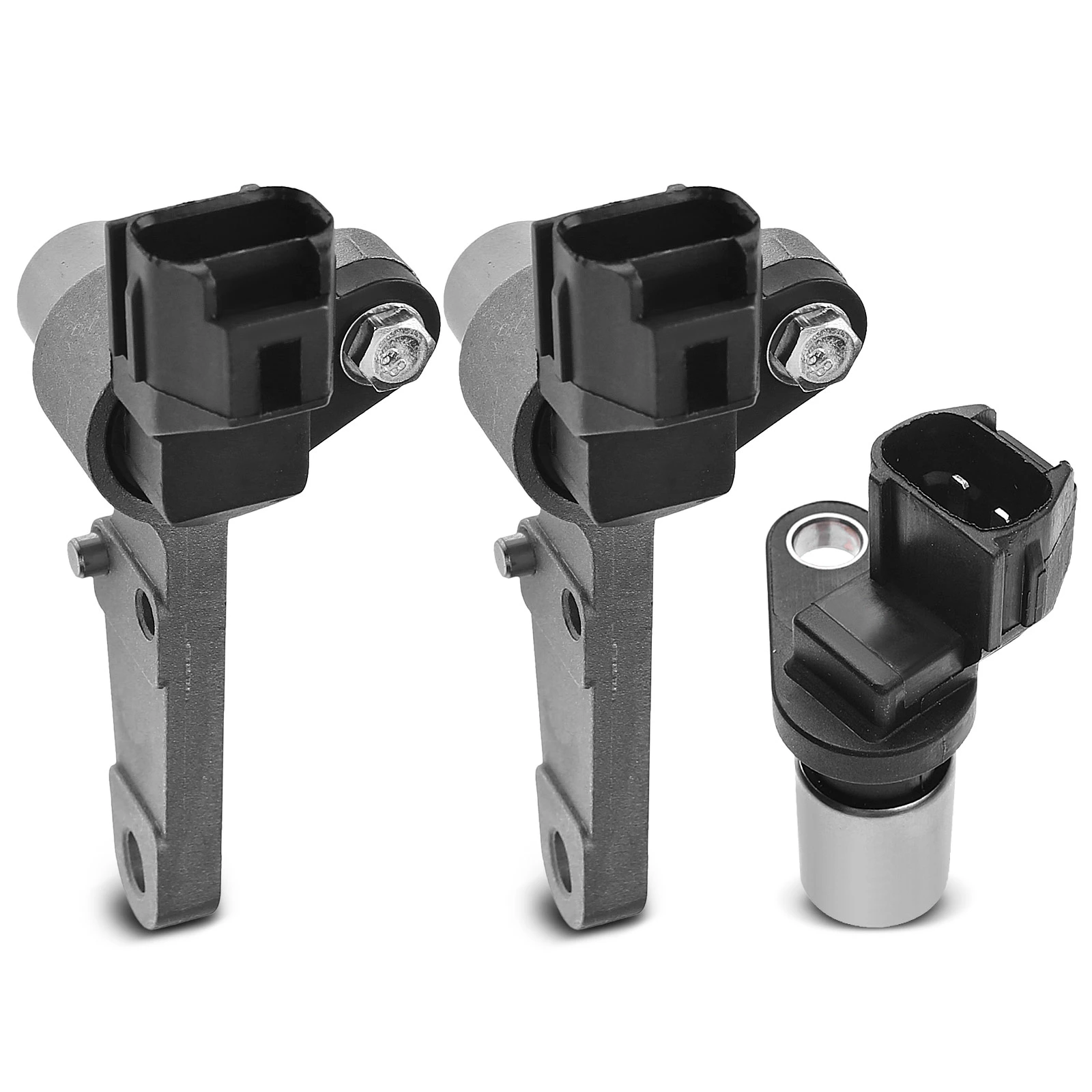 2 Pcs Camshaft & 1 Pc Crankshaft Position Sensor