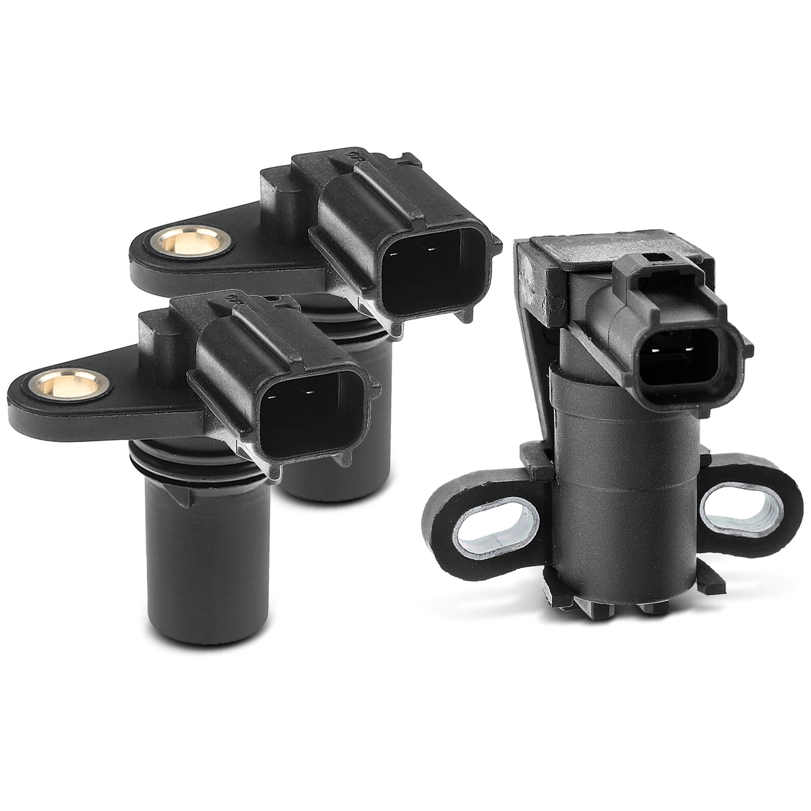 2 Pcs Camshaft & 1 Pc Crankshaft Position Sensor