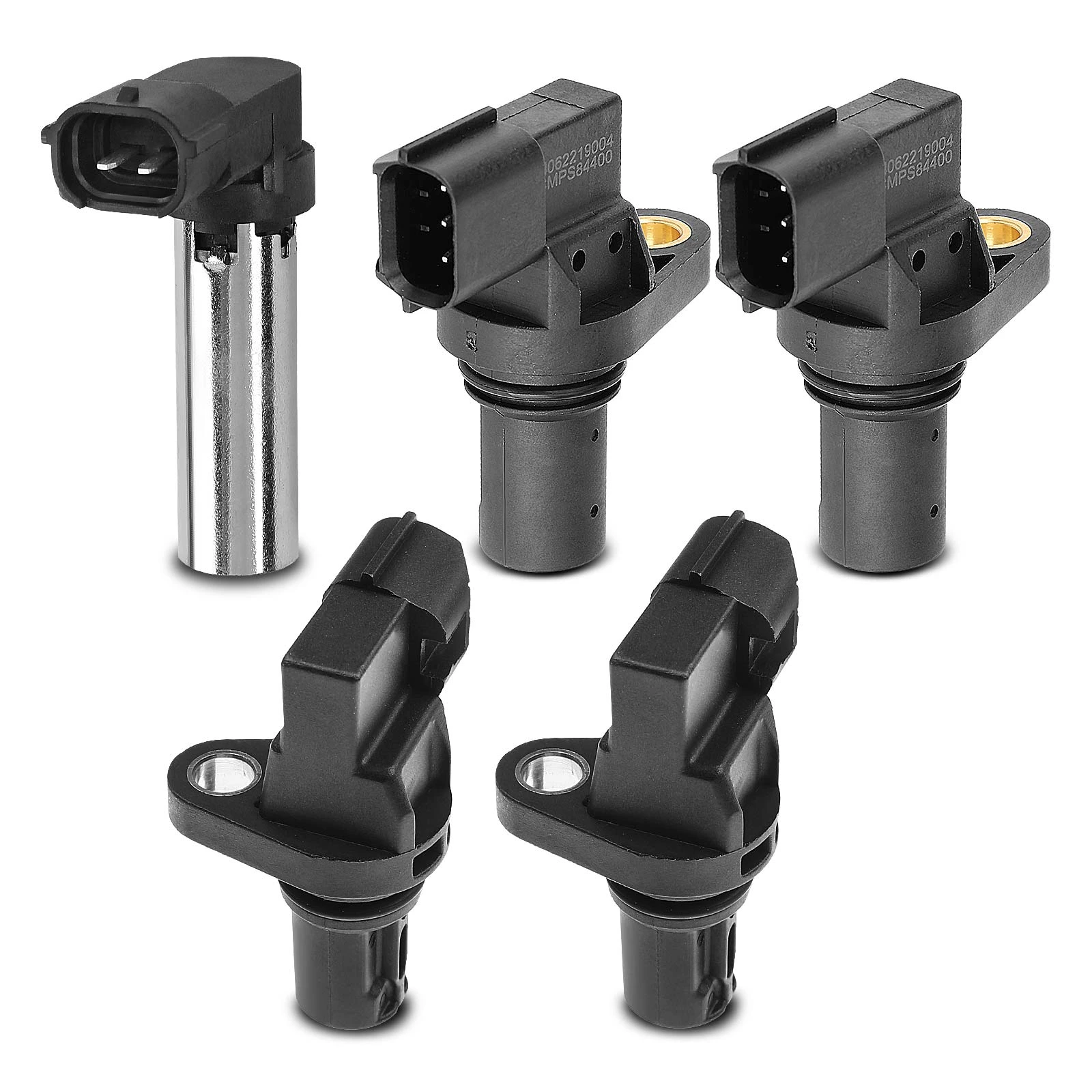 4 Pcs Camshaft & 1 Pc Crankshaft Position Sensor