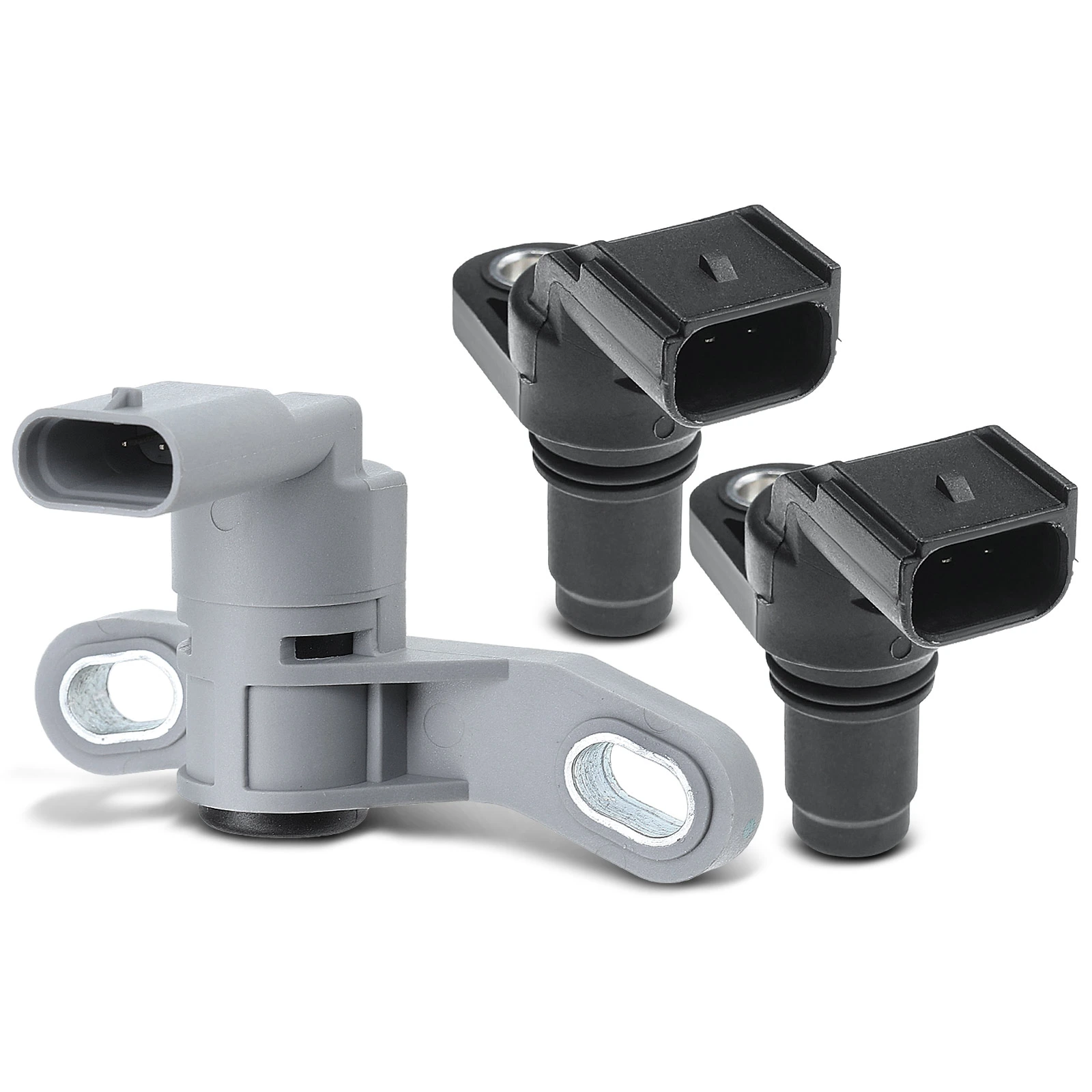 2 Pcs Camshaft & 1 Pc Crankshaft Position Sensor
