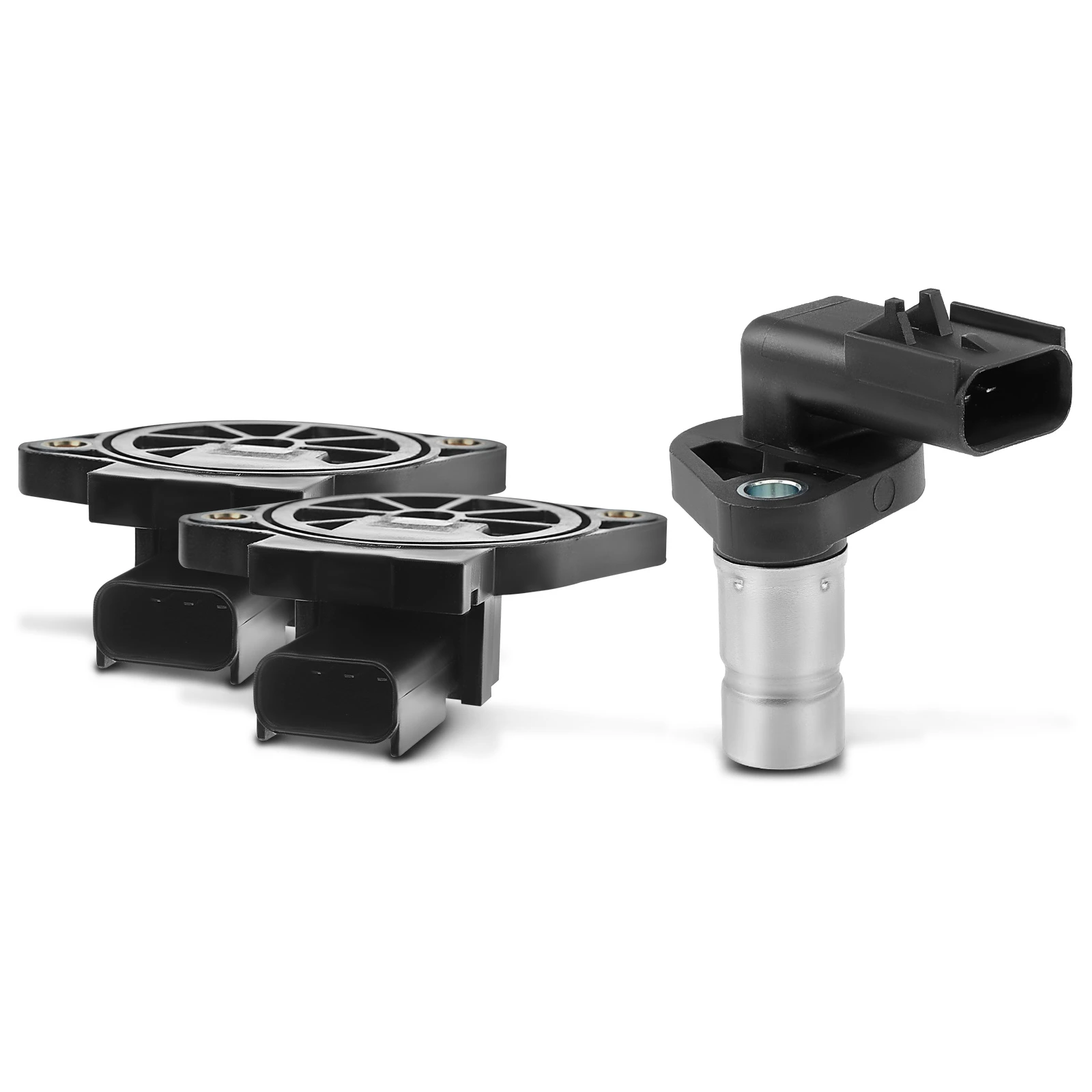 2 Pcs Camshaft & 1 Pc Crankshaft Position Sensor