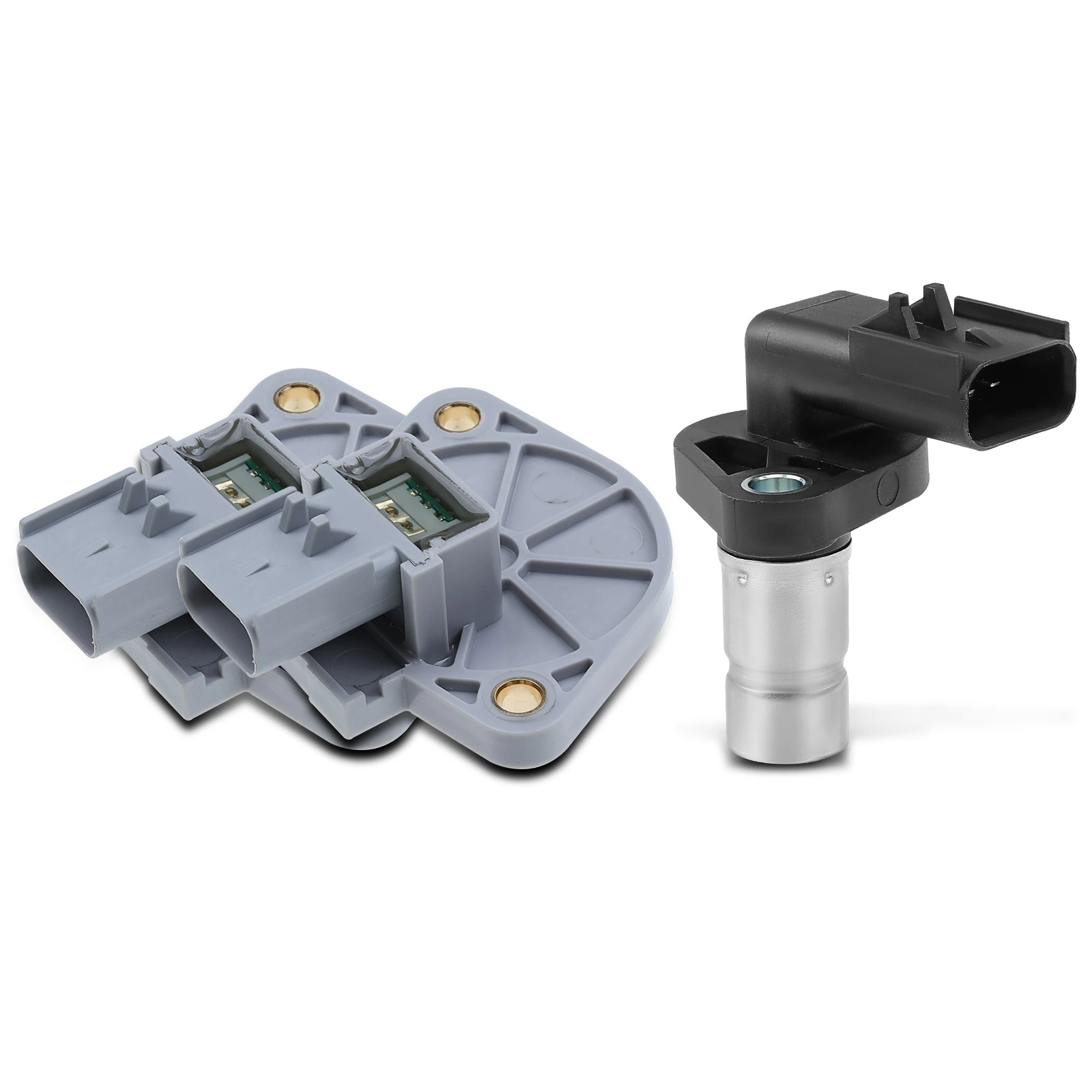 2 Pcs Camshaft & 1 Pc Crankshaft Position Sensor
