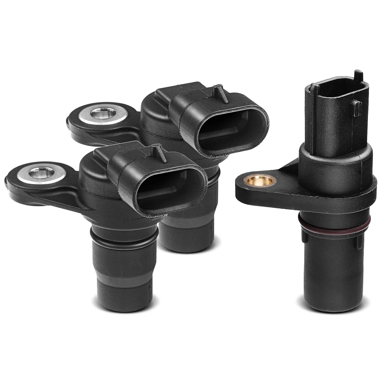 2 Pcs Camshaft & 1 Pc Crankshaft Position Sensor