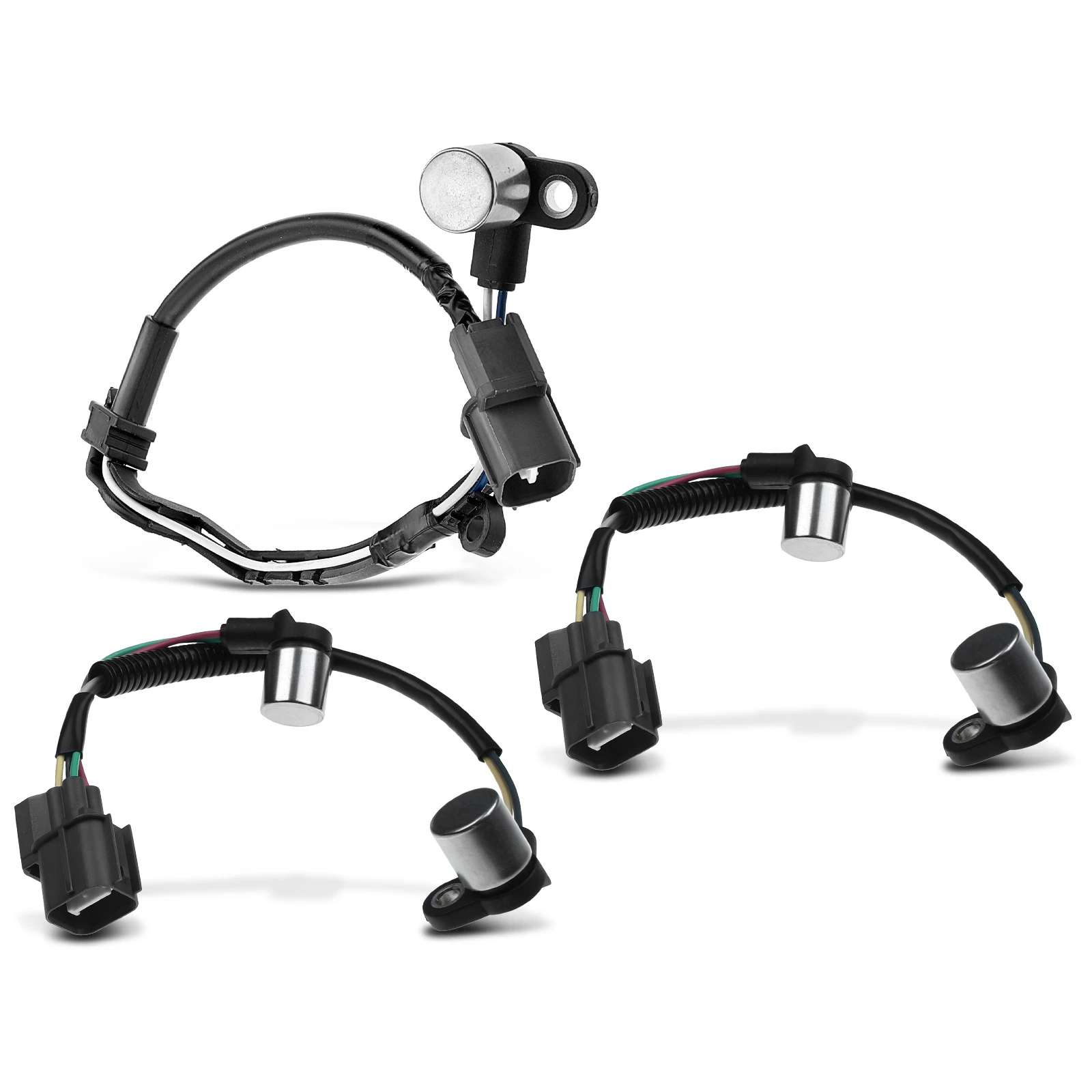 2 Pcs Camshaft & 1 Pc Crankshaft Position Sensor