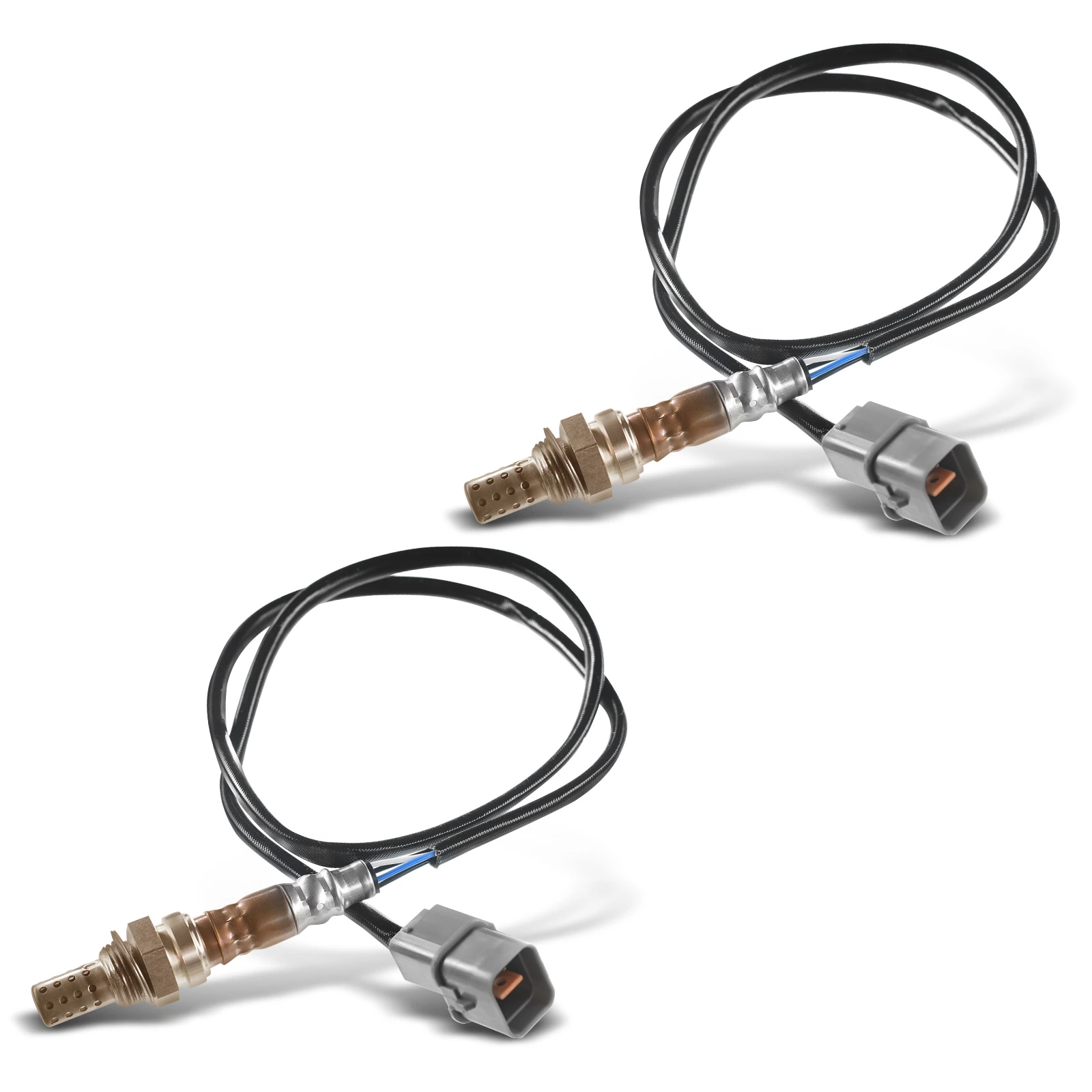 2000-2005 Mitsubishi Eclipse 2pc Oxygen Sensor Downstream Front & Rear 4-Pin A-Premium APOS0959