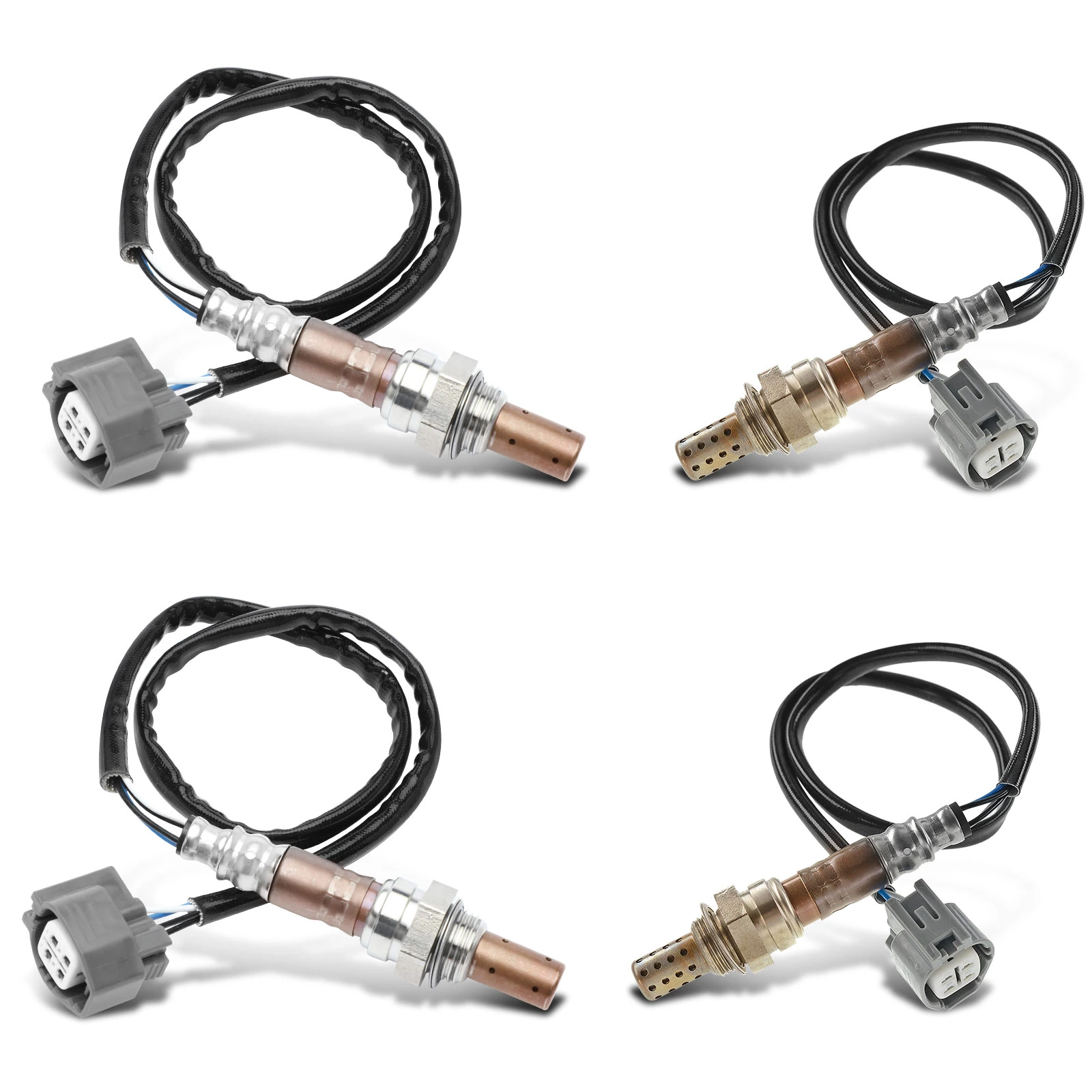 2003-2006 Jaguar XK8 4-Pc Oxygen Sensor Upstream & Downstream 4-Pin A-Premium APOS1130