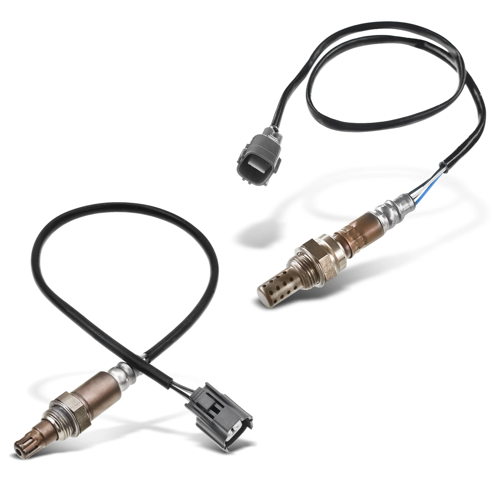 2 Pcs Upstream & Downstream O2 Oxygen Sensor