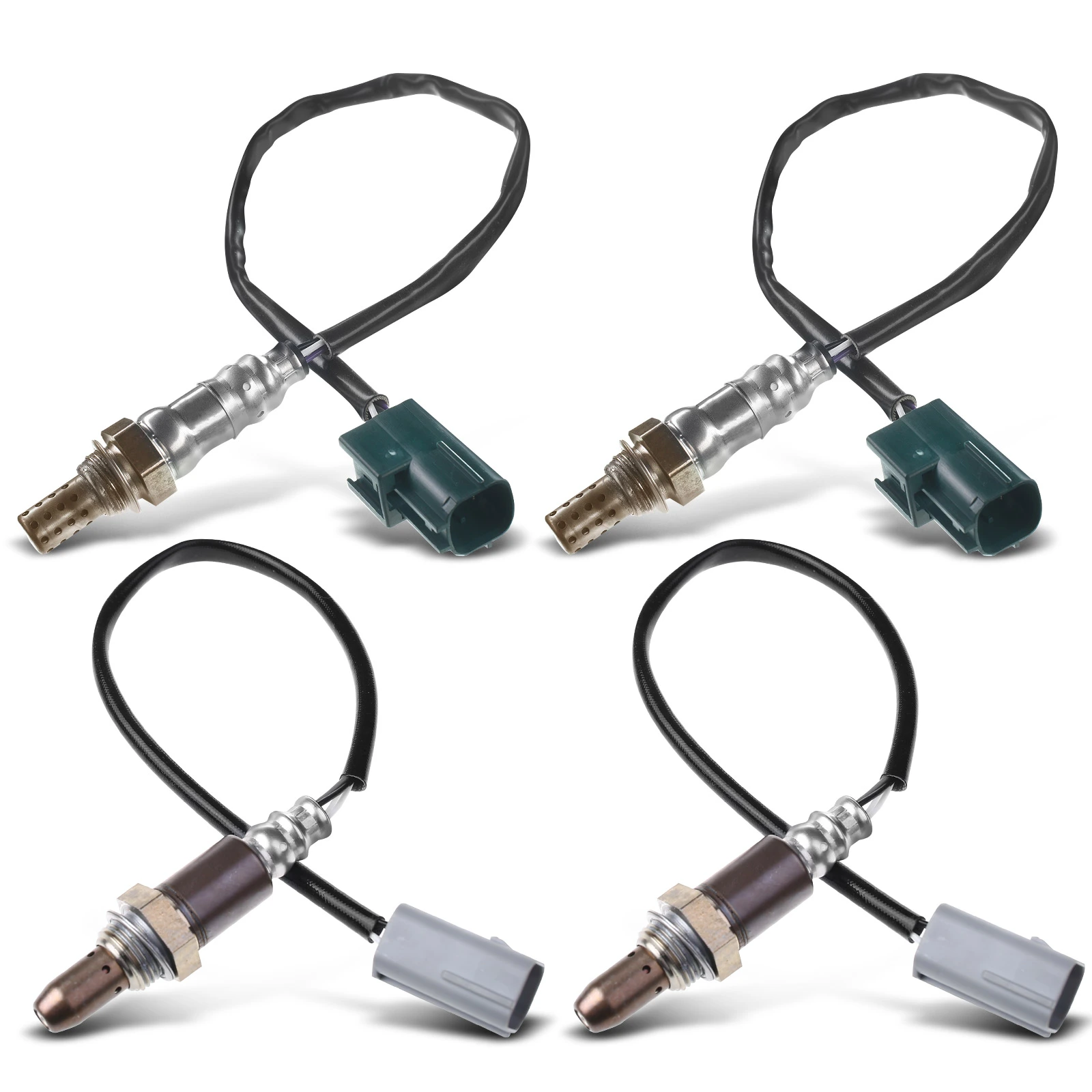 2008-2012 Nissan Pathfinder 4pc Oxygen Sensor Upstream & Downstream 4-Pin A-Premium APOS0866