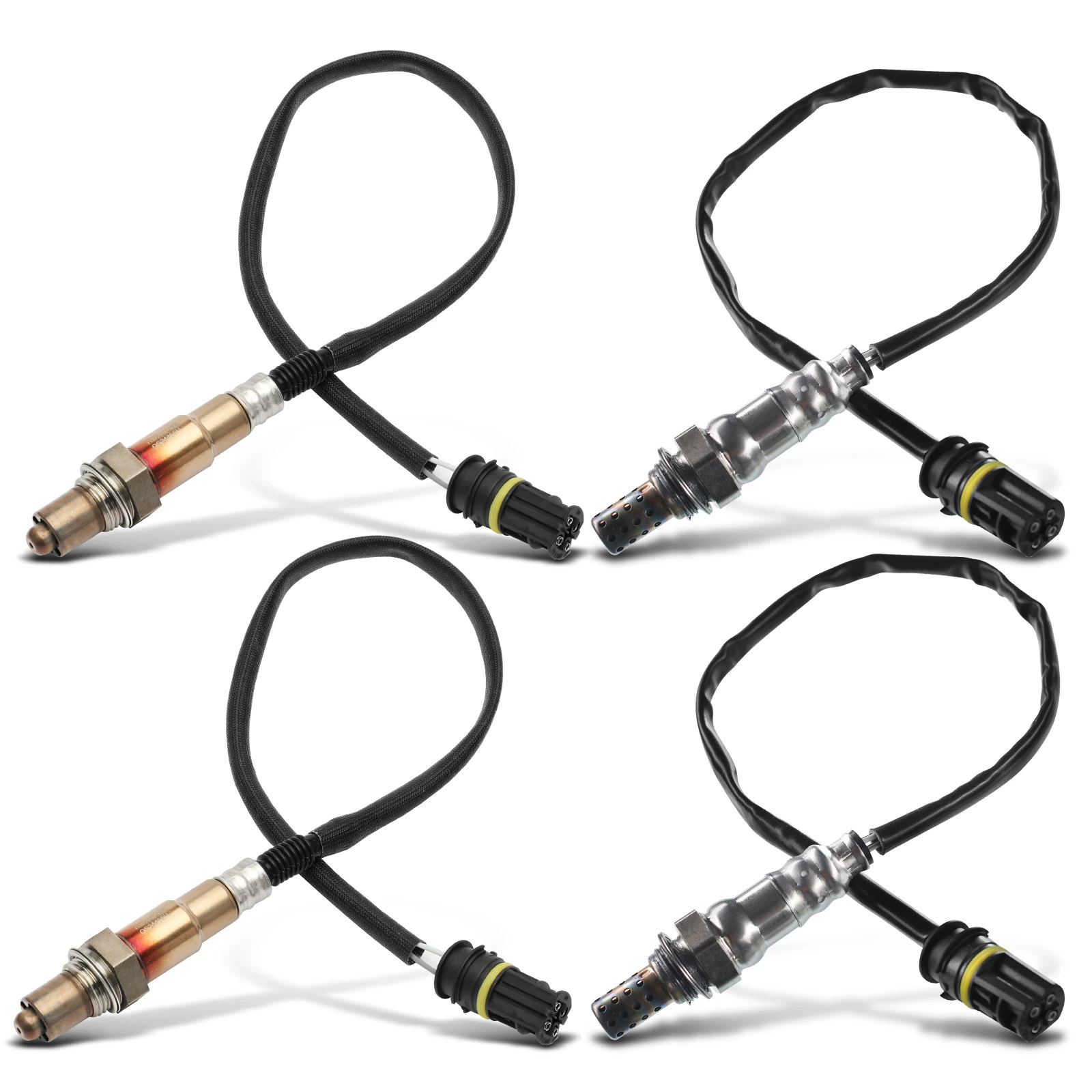 2006 Mercedes-Benz CLS55 AMG 4-Pc Oxygen Sensor Upstream & Downstream 4-Pin A-Premium APOS1542