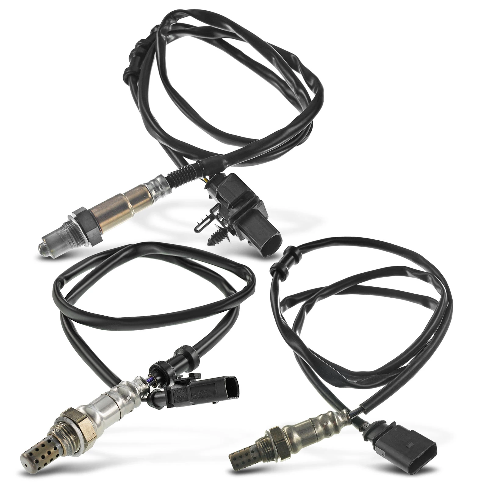 3 Pcs Upstream & Downstream & Center O2 Oxygen Sensor