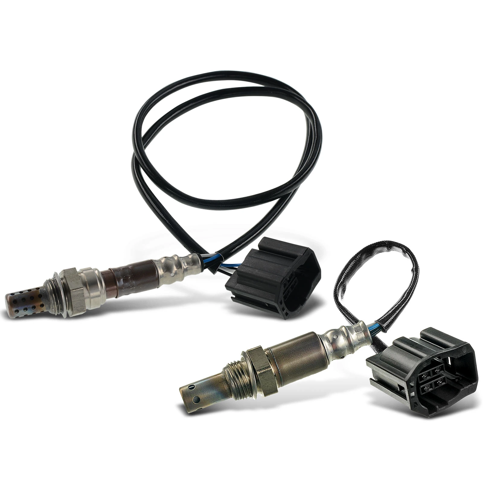 2 Pcs Upstream & Downstream O2 Oxygen Sensor