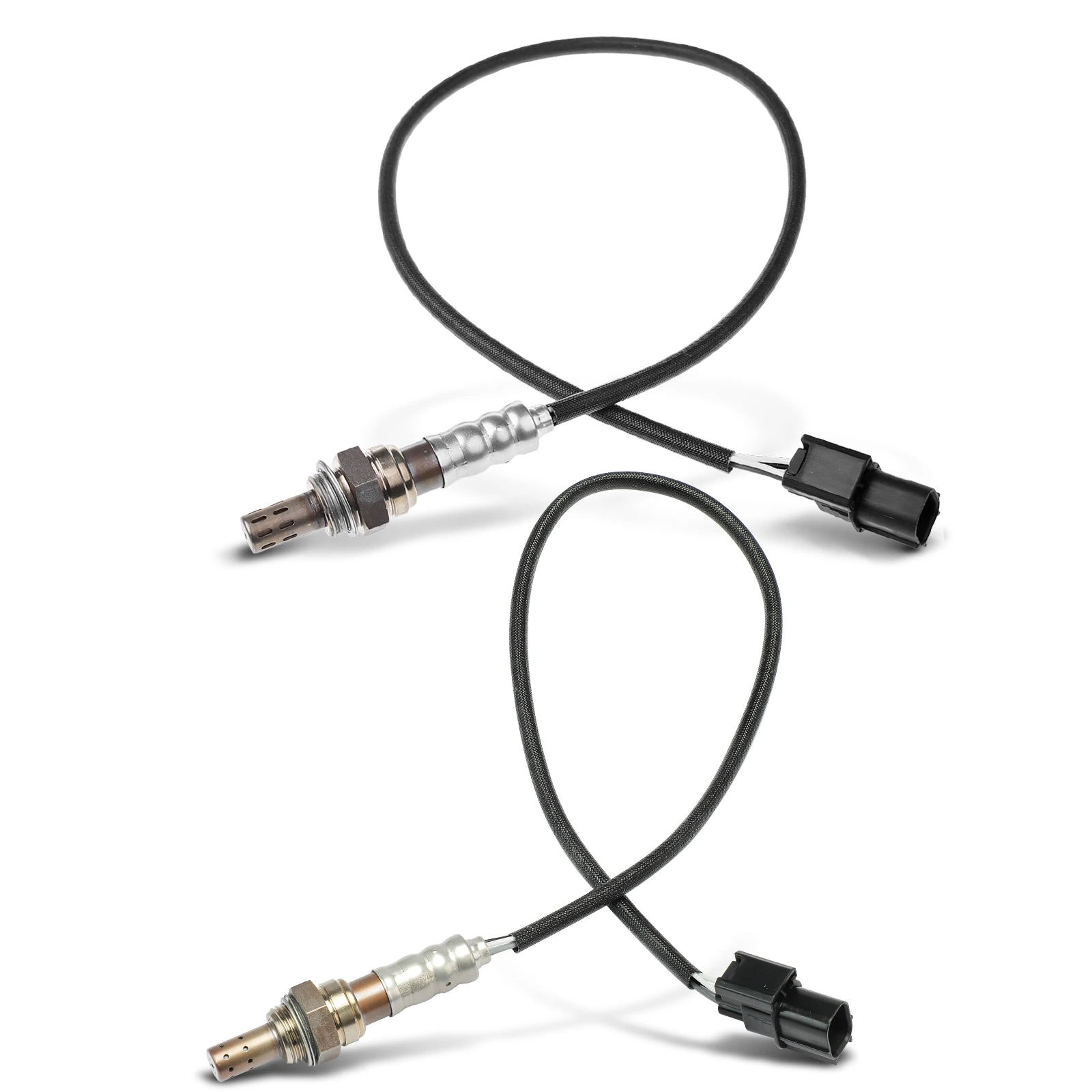 2 Pcs Downstream Front & Rear O2 Oxygen Sensor