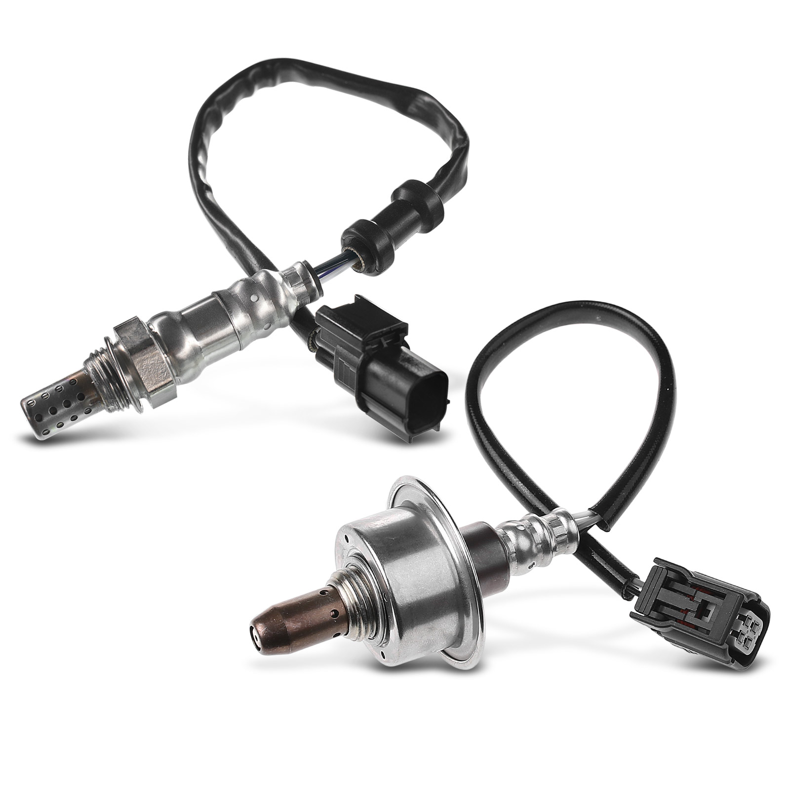 2 Pcs Upstream & Downstream O2 Oxygen Sensor