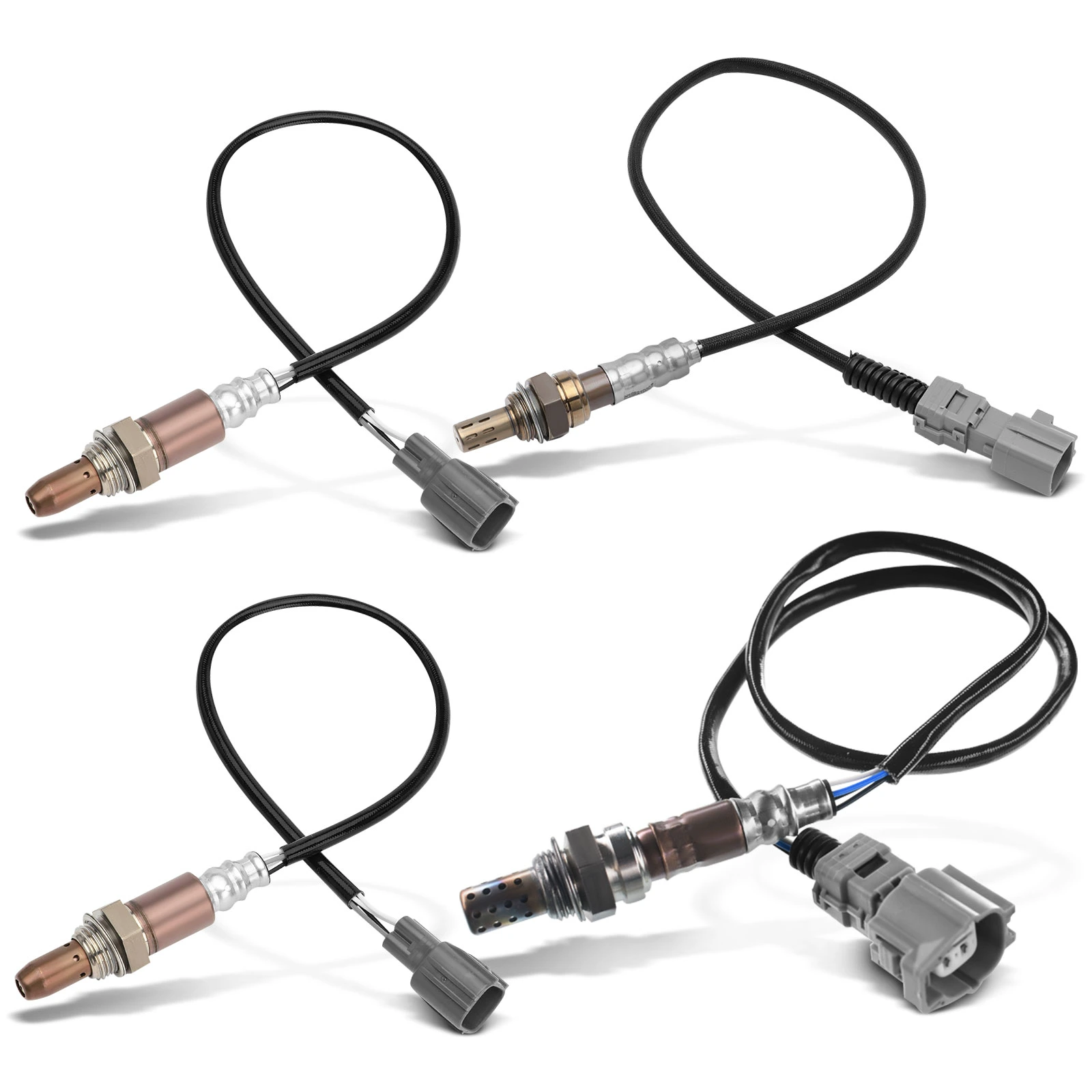 4 Pcs Upstream & Downstream O2 Oxygen Sensor