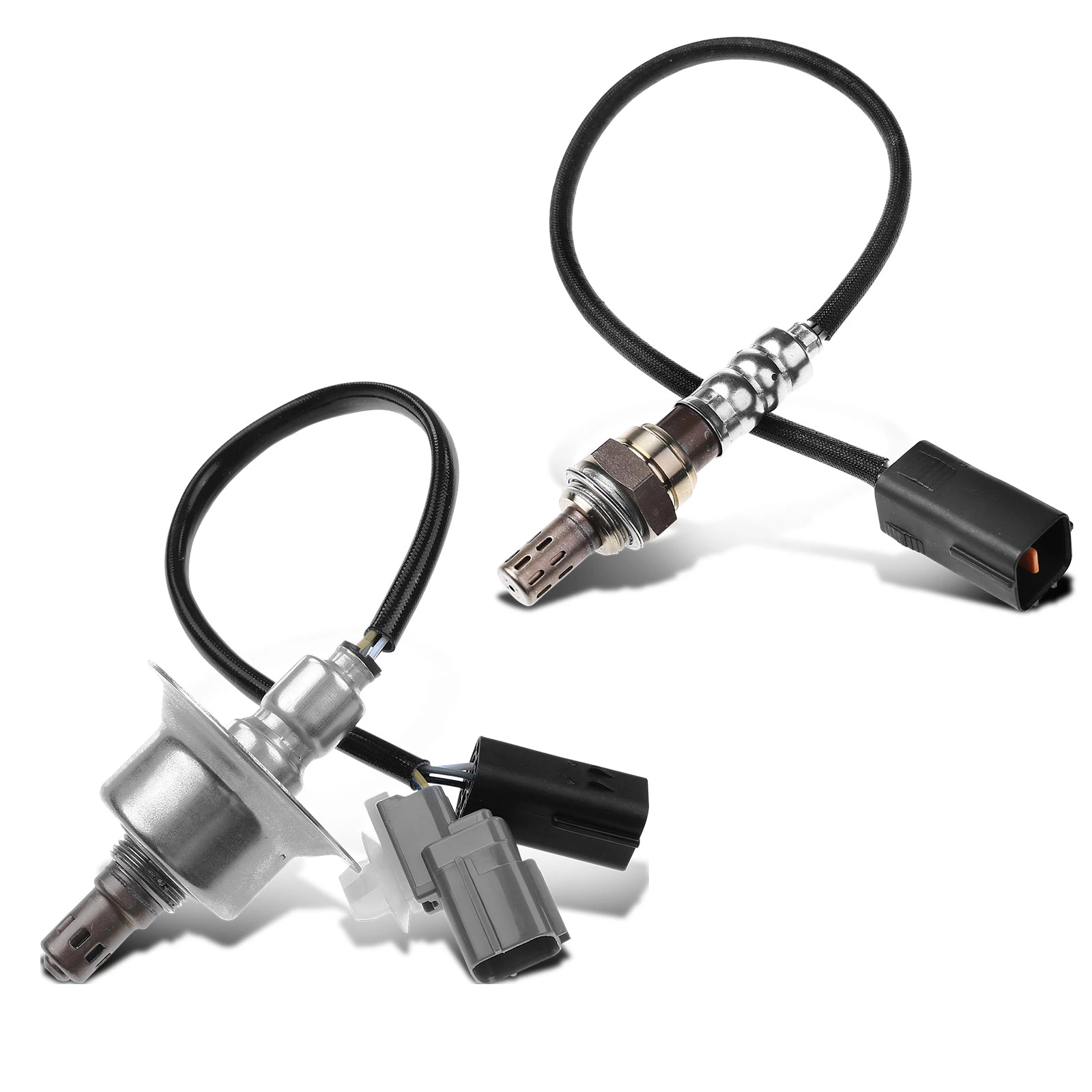 2 Pcs Upstream & Downstream O2 Oxygen Sensor