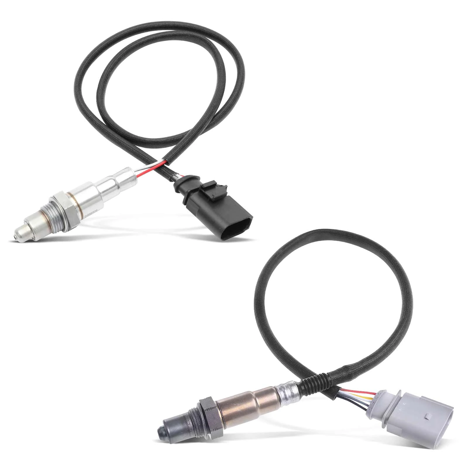 2 Pcs Upstream & Downstream O2 Oxygen Sensor