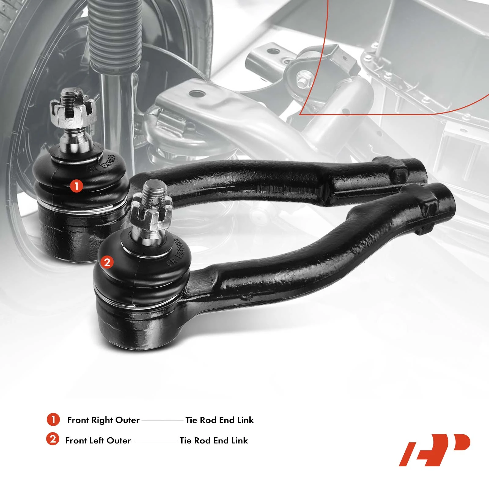 3 Pcs Rack and Pinion & Tie Rod End Kit for Kia Magentis Optima Hyundai Sonata