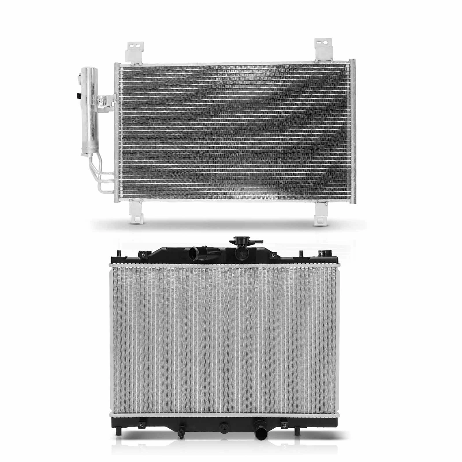 Radiator & AC Condenser Cooling Kit for Mazda CX-3 2016-2021 L4 2.0L