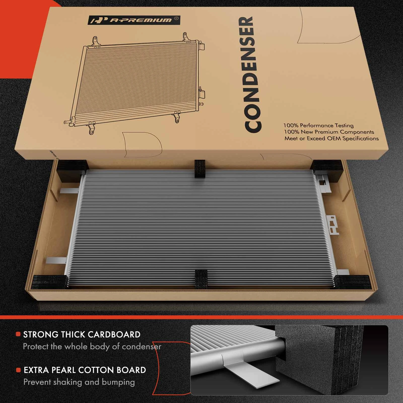 Radiator & AC Condenser Cooling Kit for Mazda CX-3 2016-2021 L4 2.0L