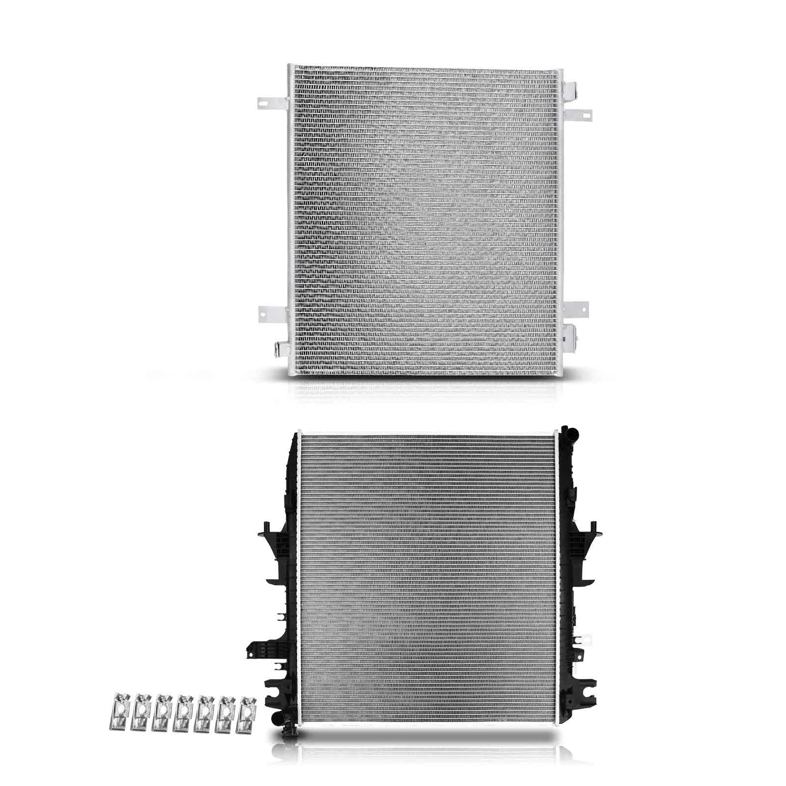 Radiator & AC Condenser Cooling Kit for 2014-2019 INFINITI QX80