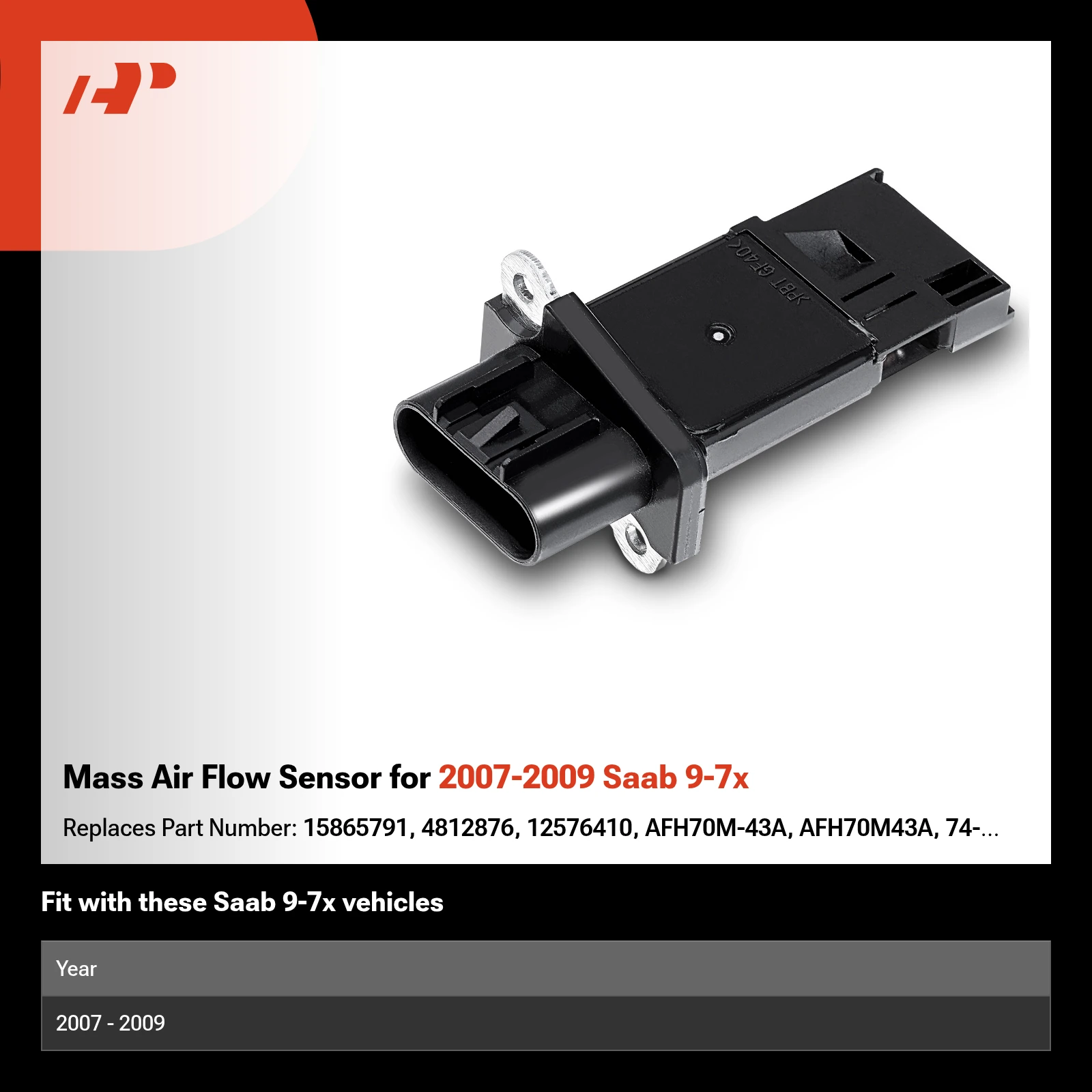 Mass Air Flow Sensor for 2007-2009 Saab 9-7x