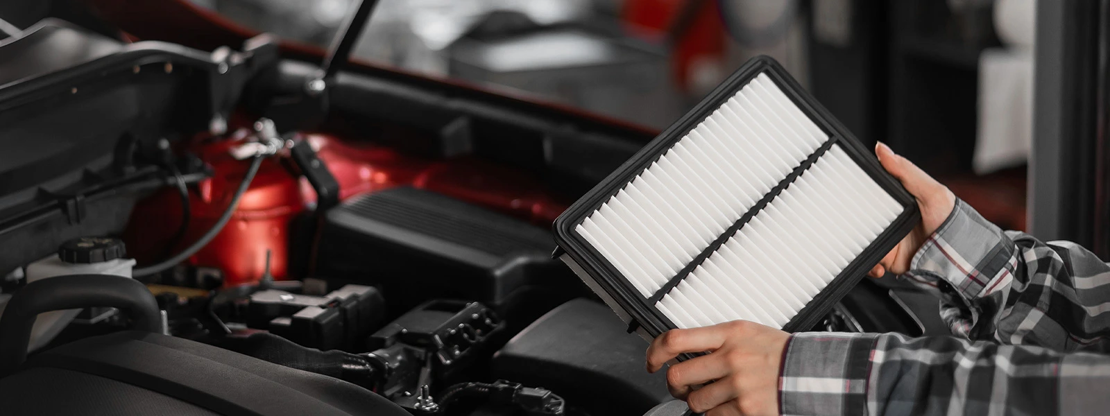 replace a clean engine air filter for your car