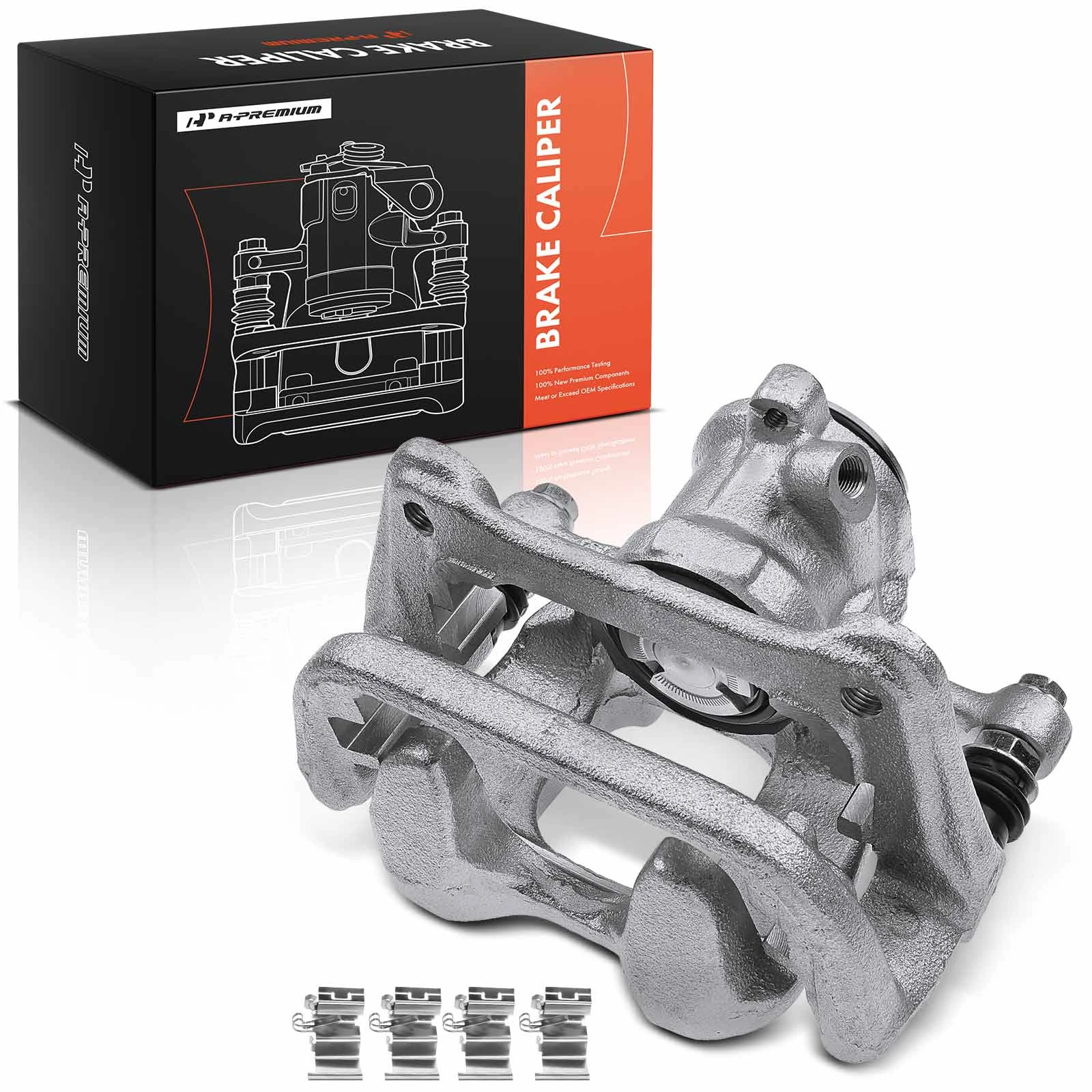 2015-2023 Jeep Renegade 1-Pc Brake Caliper Rear Right Passenger Side 1-Piston A-Premium APBC2653