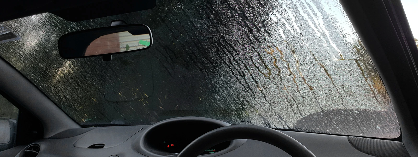 the failing heater core can cause foggy glasses