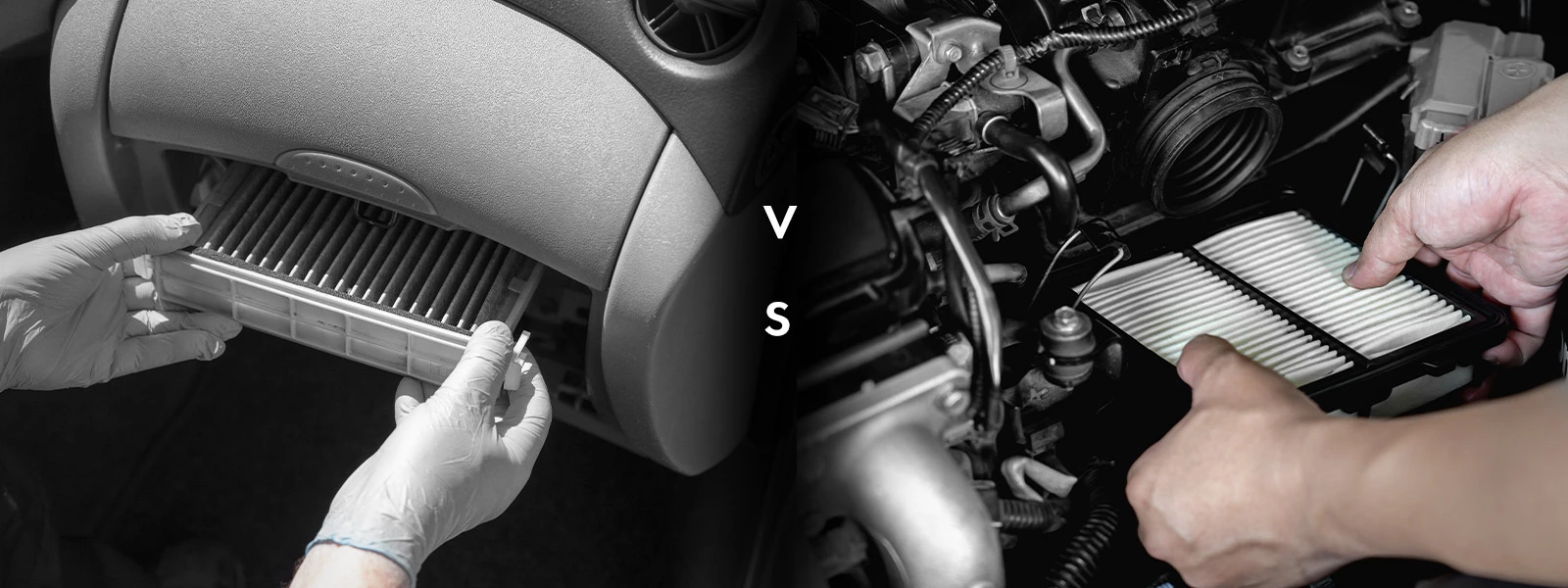 cabin air filter installation vs engine air filter installation