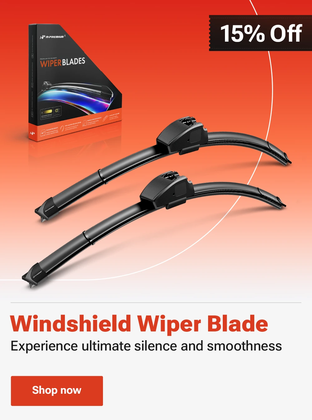 A-Premium Windshield Wiper Blade 15% Off