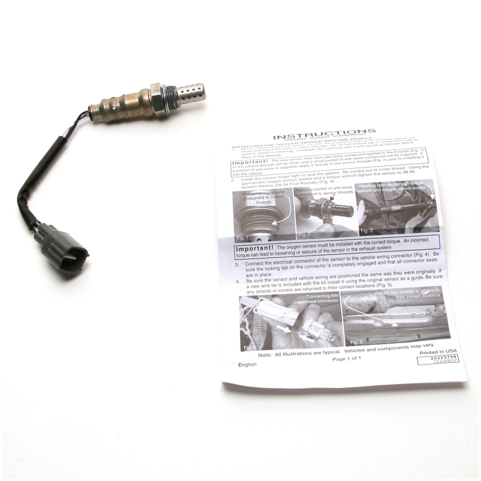 Oxygen Sensor - Rear Left Driver Side - Delphi ES20325