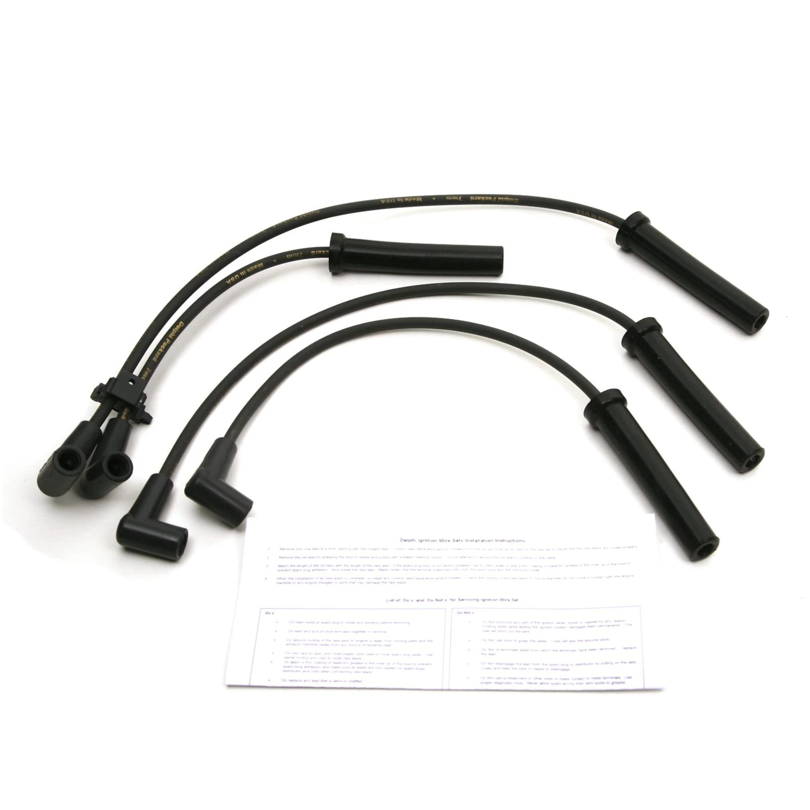 Spark Plug Wire Set - Delphi XS10541