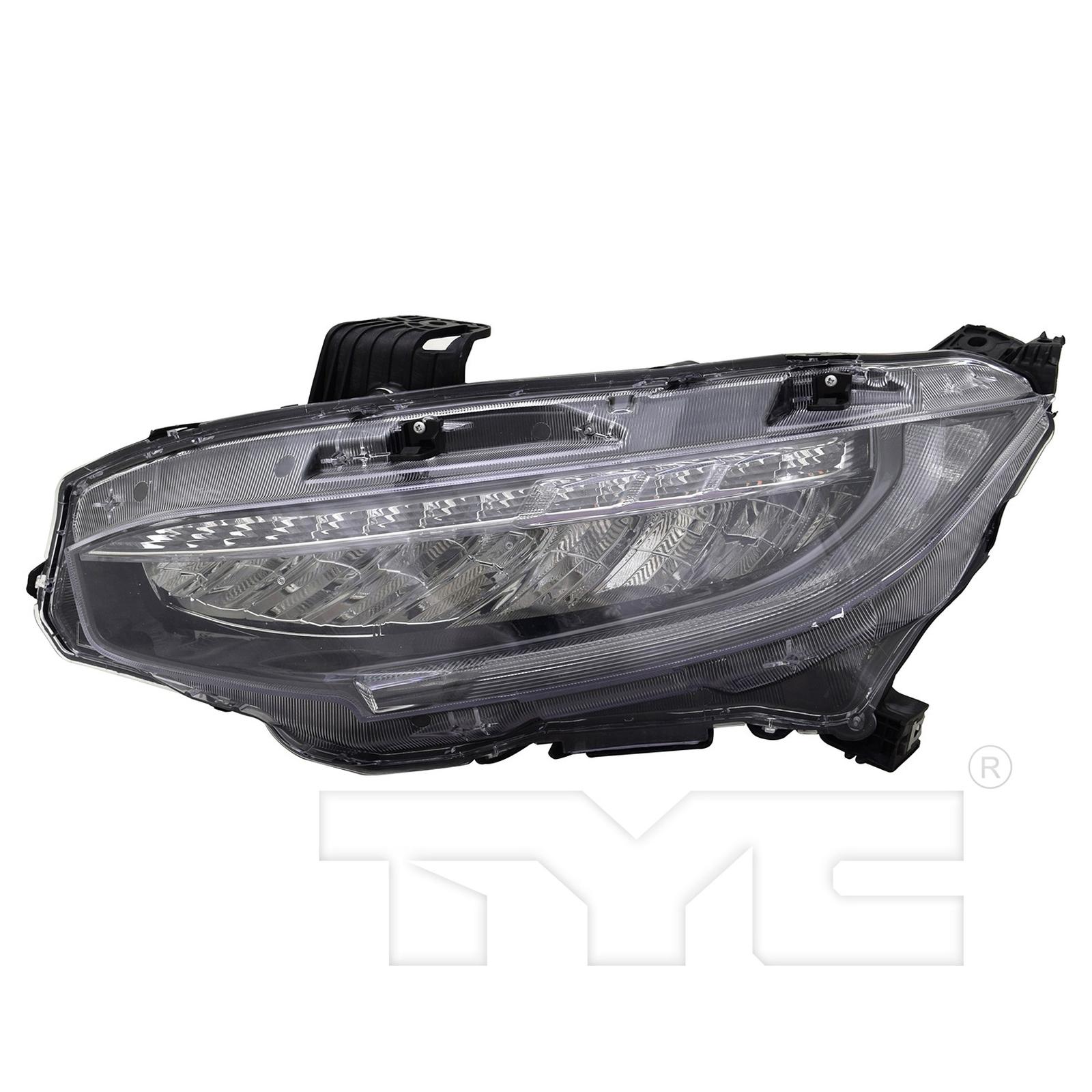 TYC 20-16984-00 Headlight, Left Driver Side