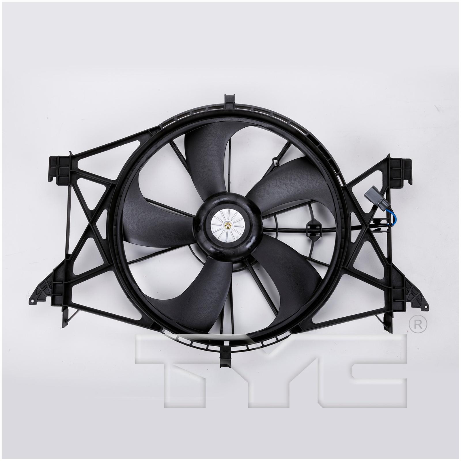 Dual Radiator and Condenser Fan Assembly - TYC 622360