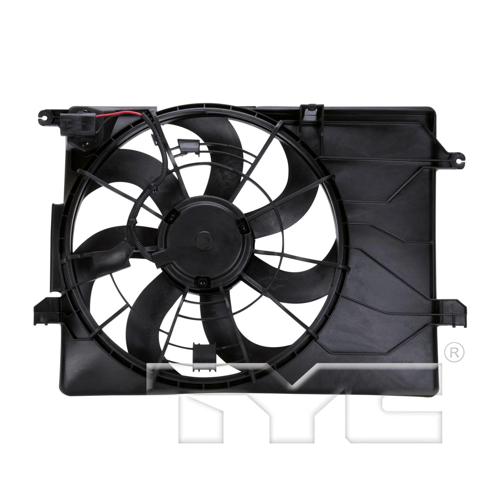 Dual Radiator and Condenser Fan Assembly - TYC 622700
