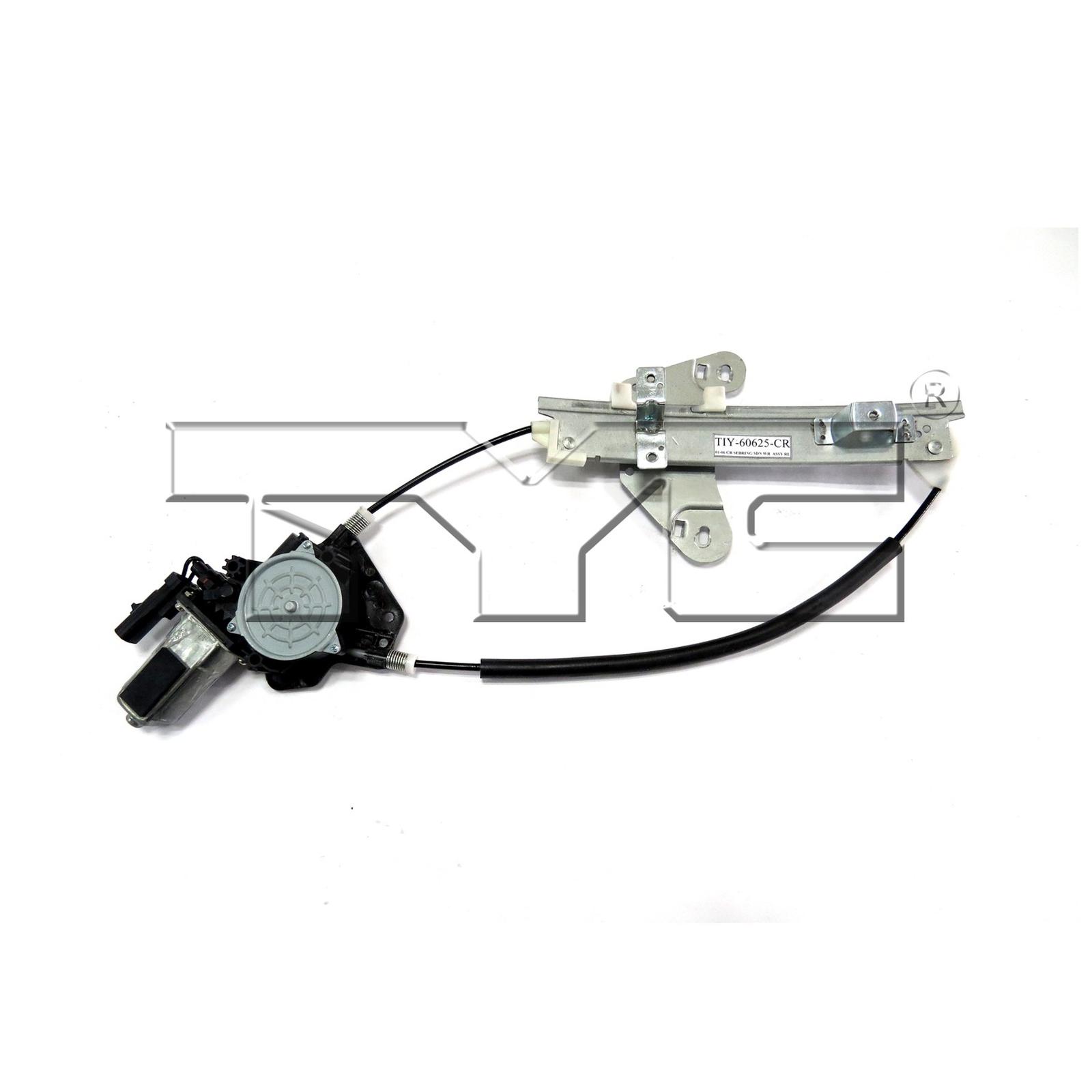 Window Motor and Regulator Assembly - Rear Left Driver Side - TYC 660516