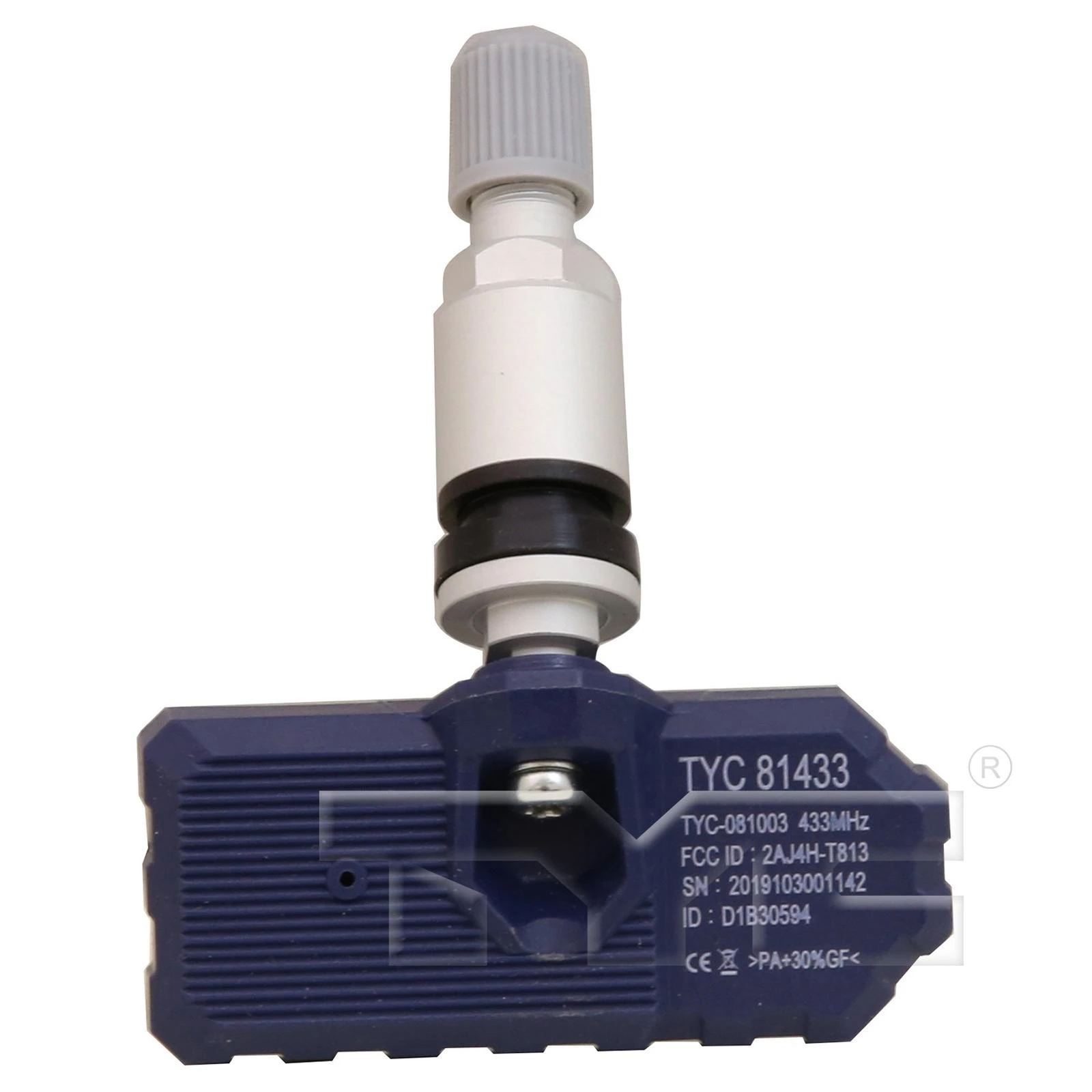 Tire Pressure Monitoring System (TPMS) Programmable Sensor - TYC 81433