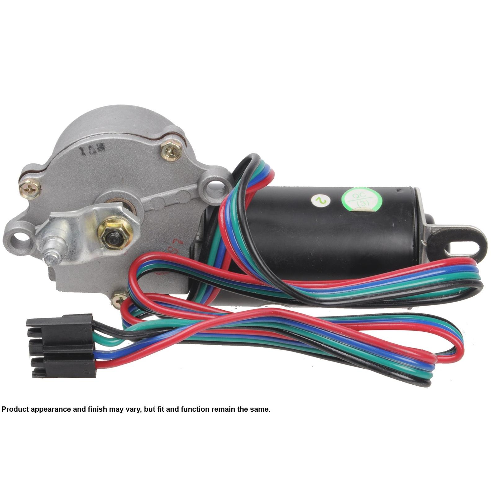 Cardone 85-433 Windshield Wiper Motor, Front Side