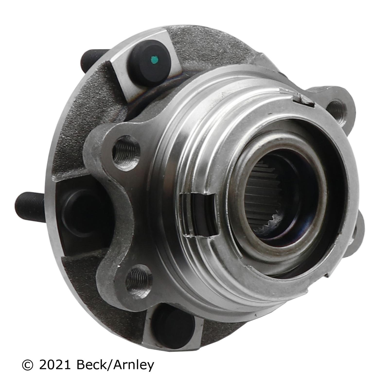 Beck/Arnley 051-6243 Wheel Bearing and Hub Assembly, Front Side