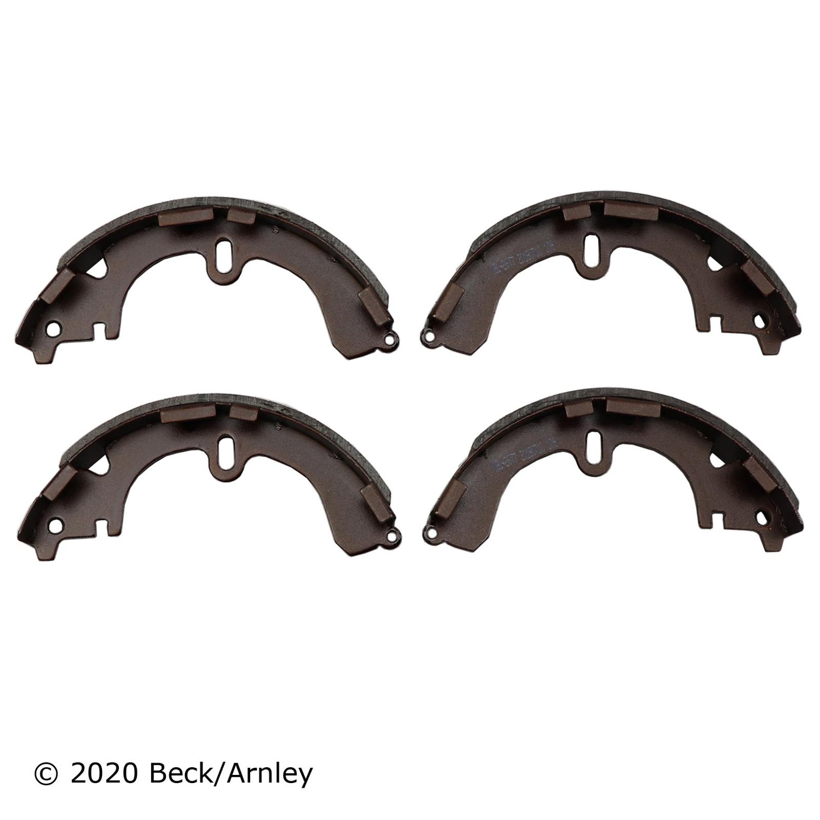 Beck/Arnley 081-2677 Drum Brake Shoe, Rear Side