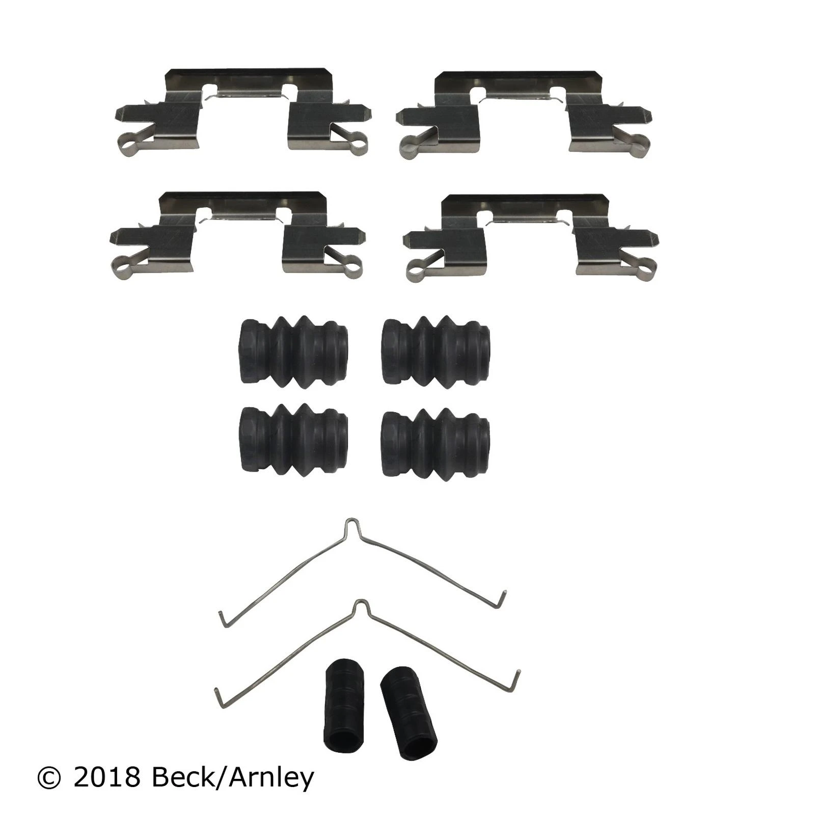 Beck/Arnley 084-1623 Disc Brake Hardware Kit, Front Side