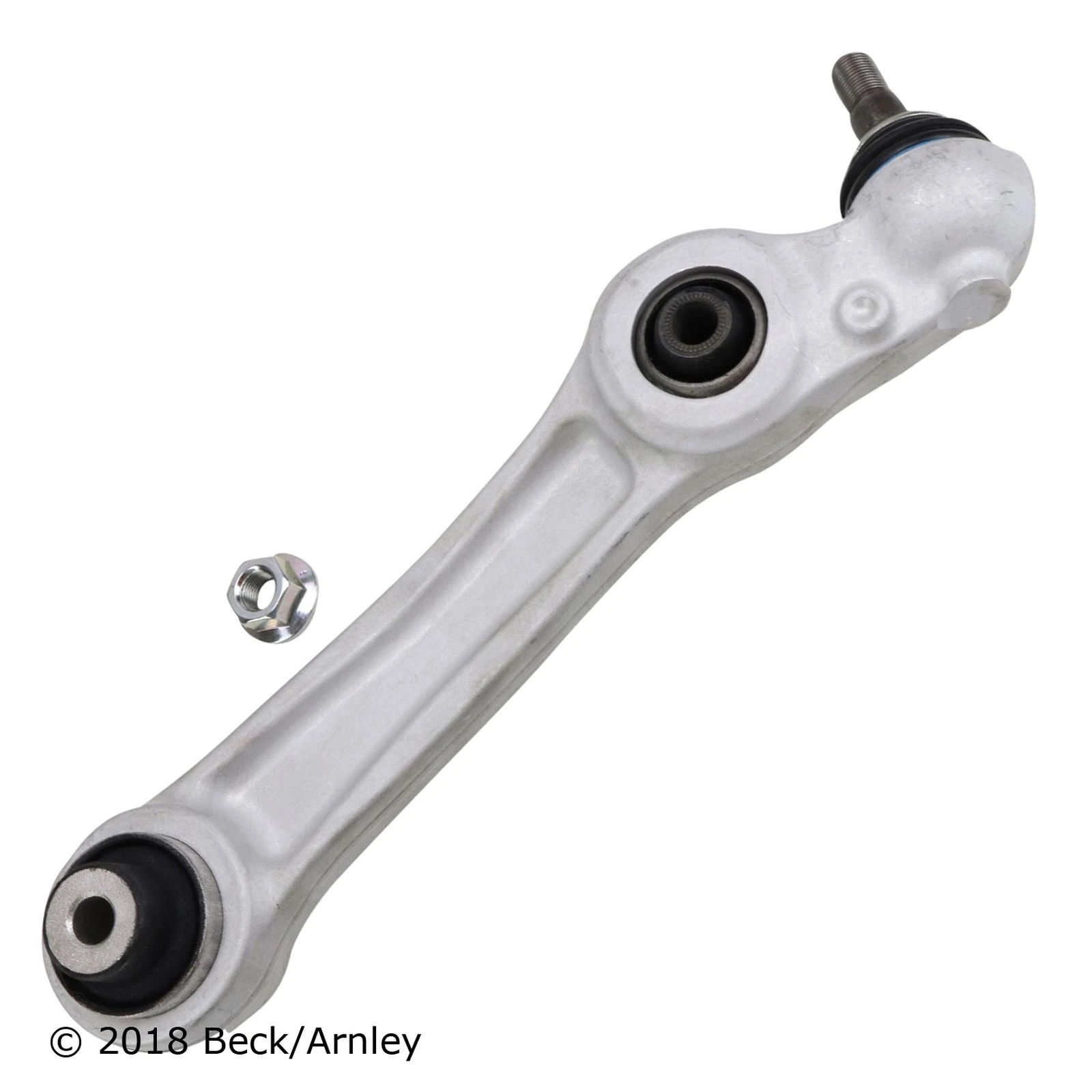 Beck/Arnley 102-7678 Suspension Control Arm and Ball Joint Assembly, Front Left Lower Rearward