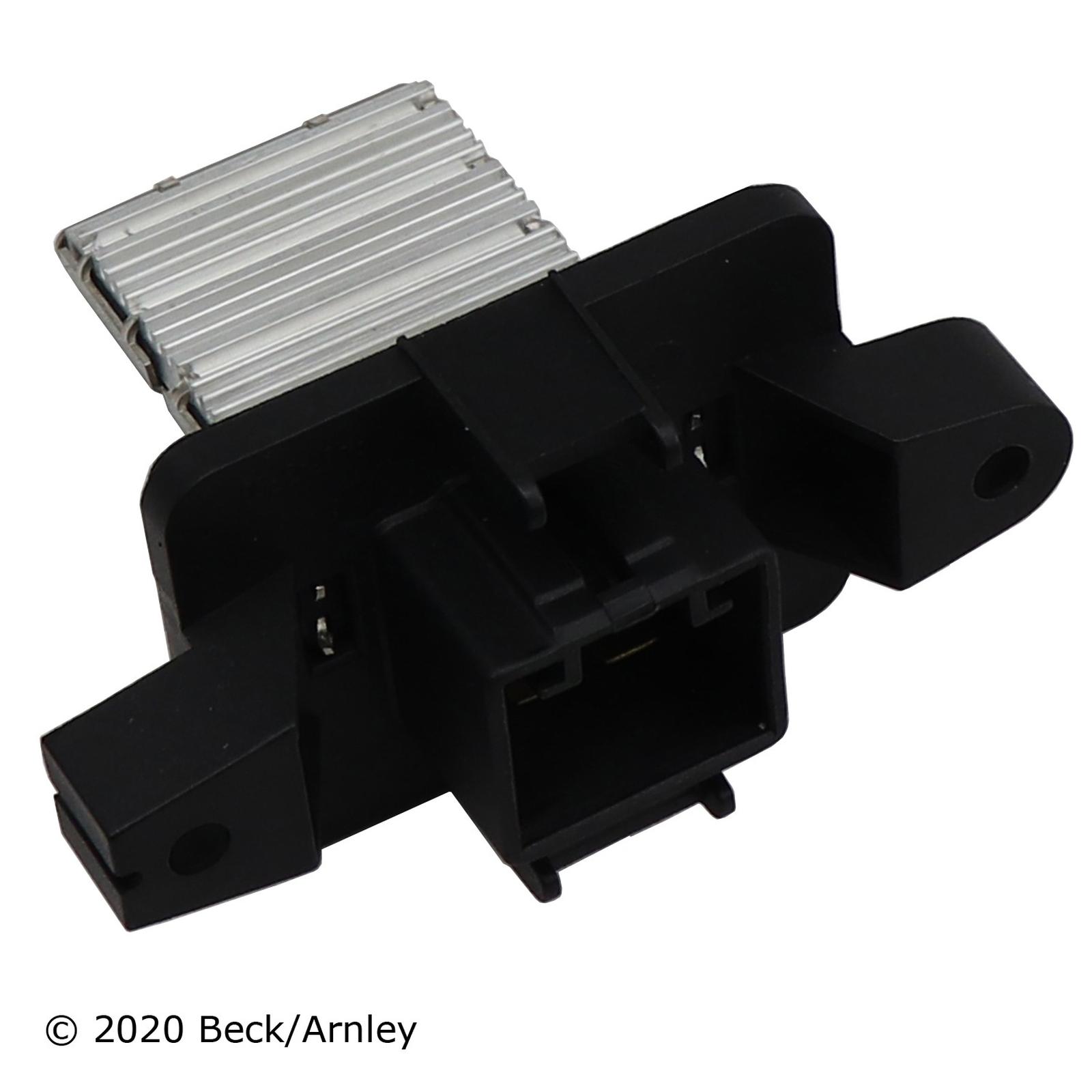 Beck/Arnley 204-0124 HVAC Blower Motor Resistor, Front Side