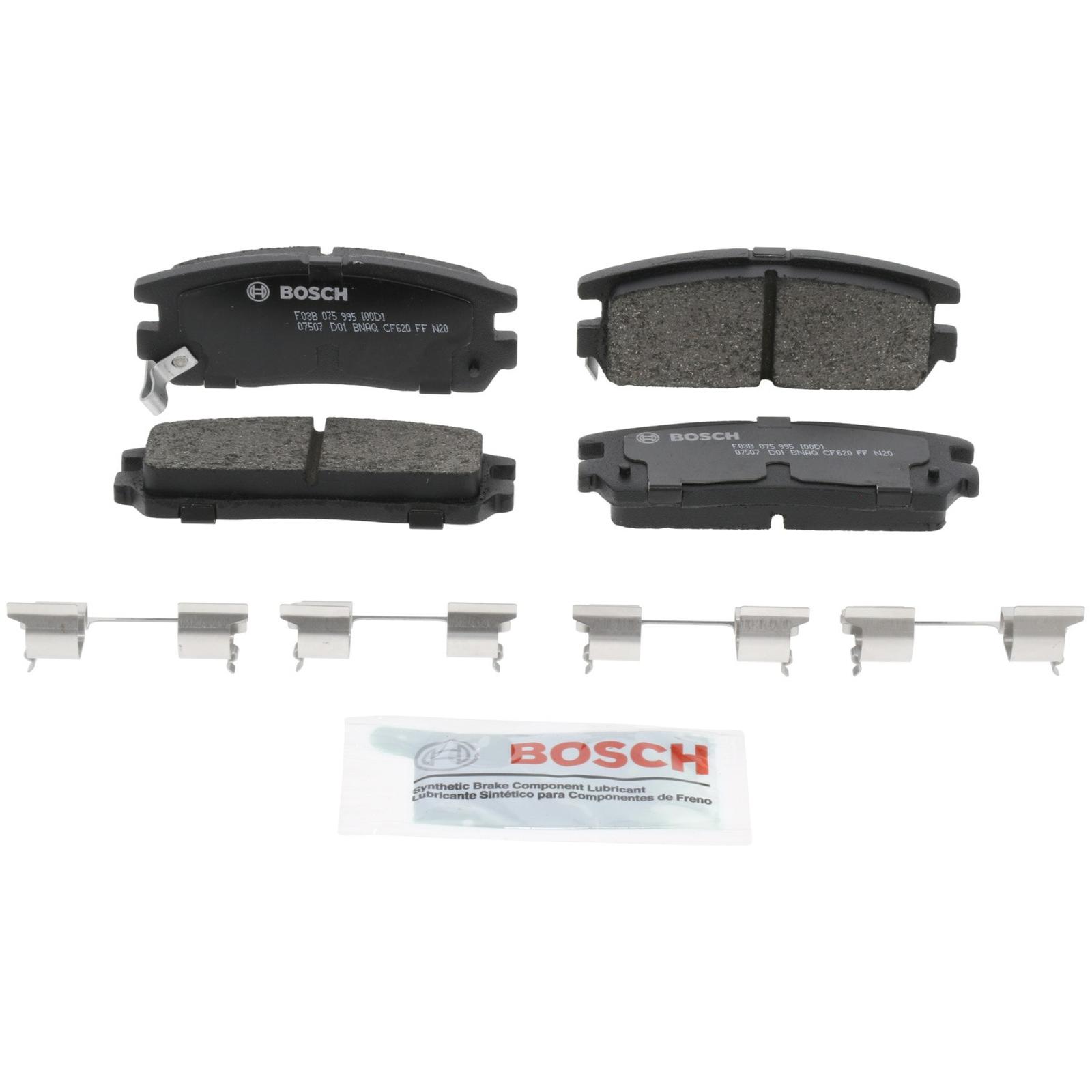Disc Brake Pad Set - Rear Side - Bosch BC580