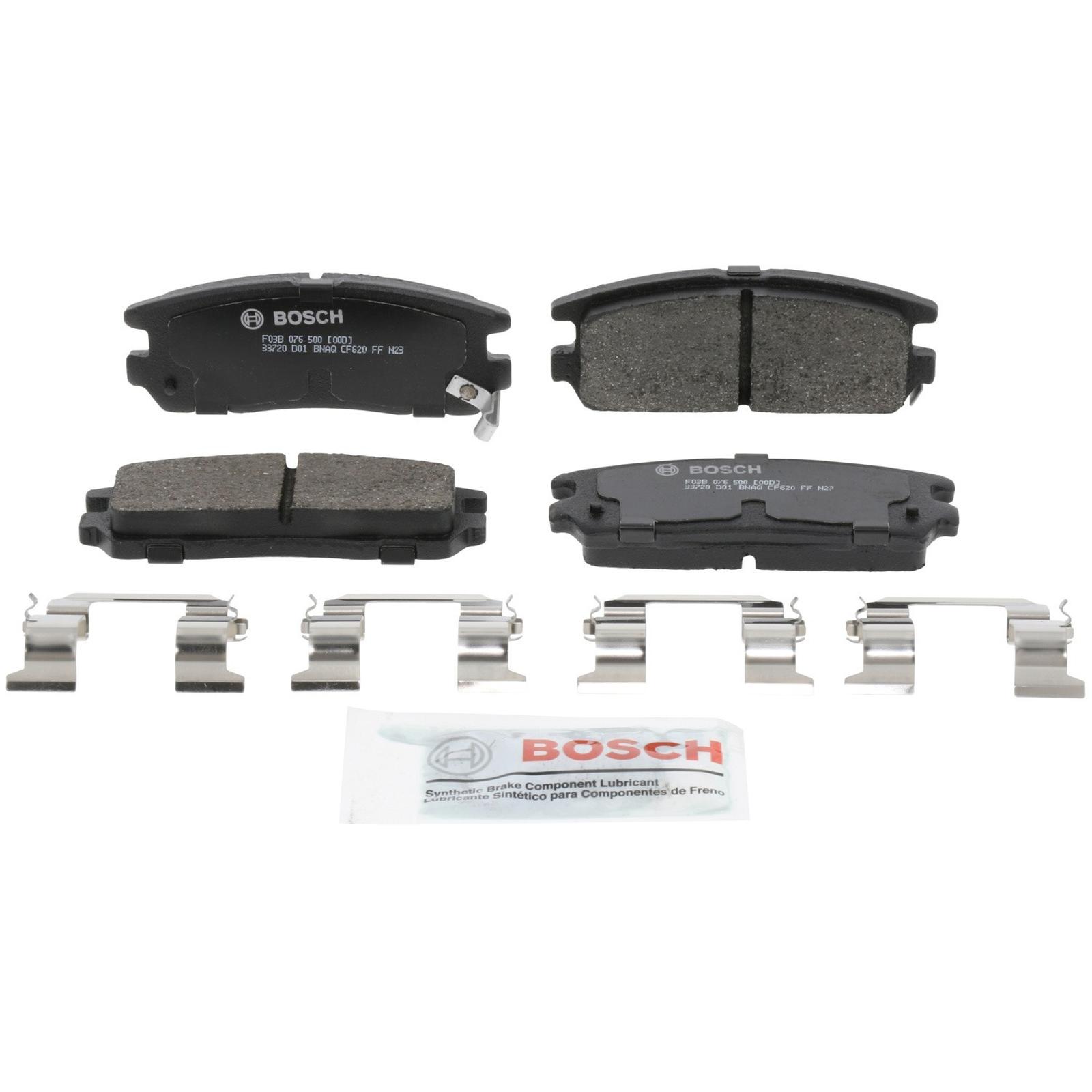 Disc Brake Pad Set - Rear Side - Bosch BP580
