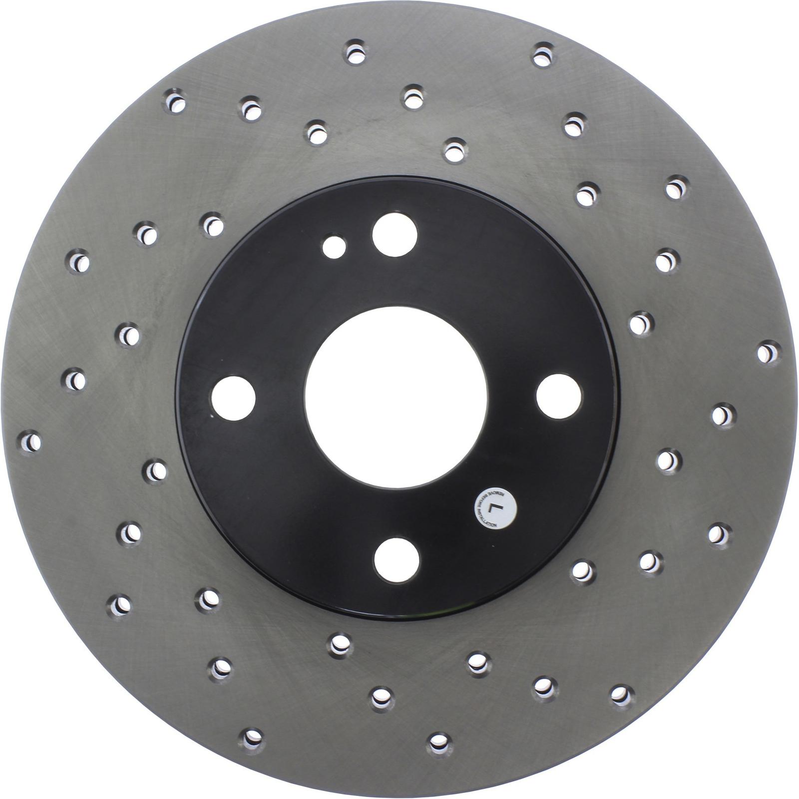 Disc Brake Rotor - Front Left Driver Side - Centric 128.45040L