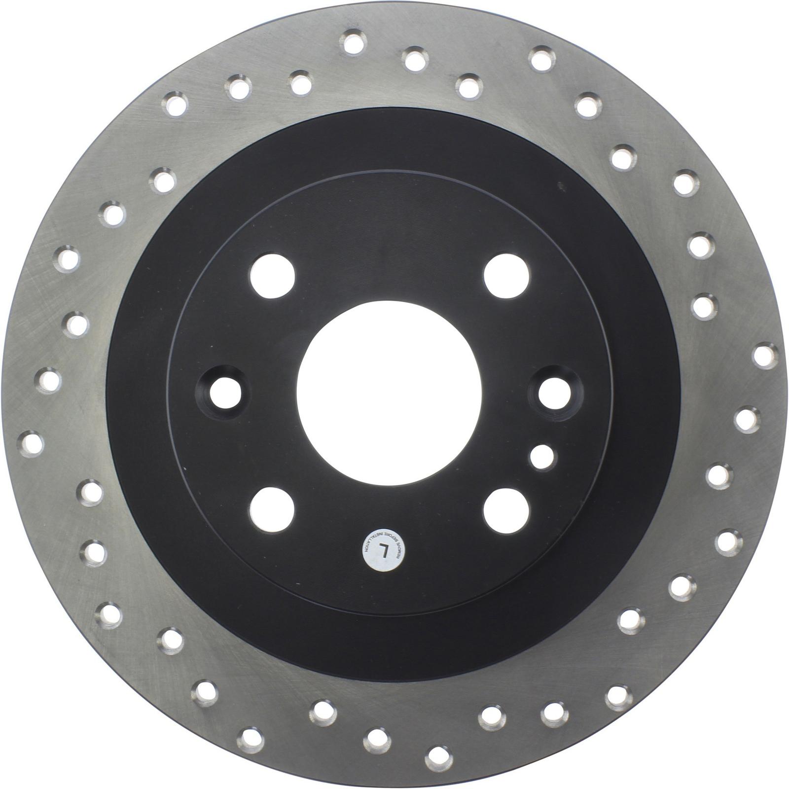 Disc Brake Rotor - Rear Left Driver Side - Centric 128.45041L